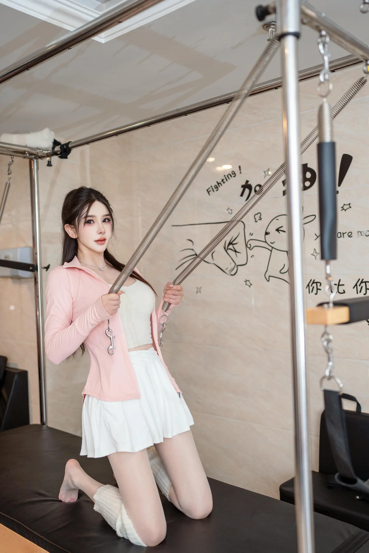 XiuRen 秀人 No.N270 李丽莎健身美女白色短裙 - 8