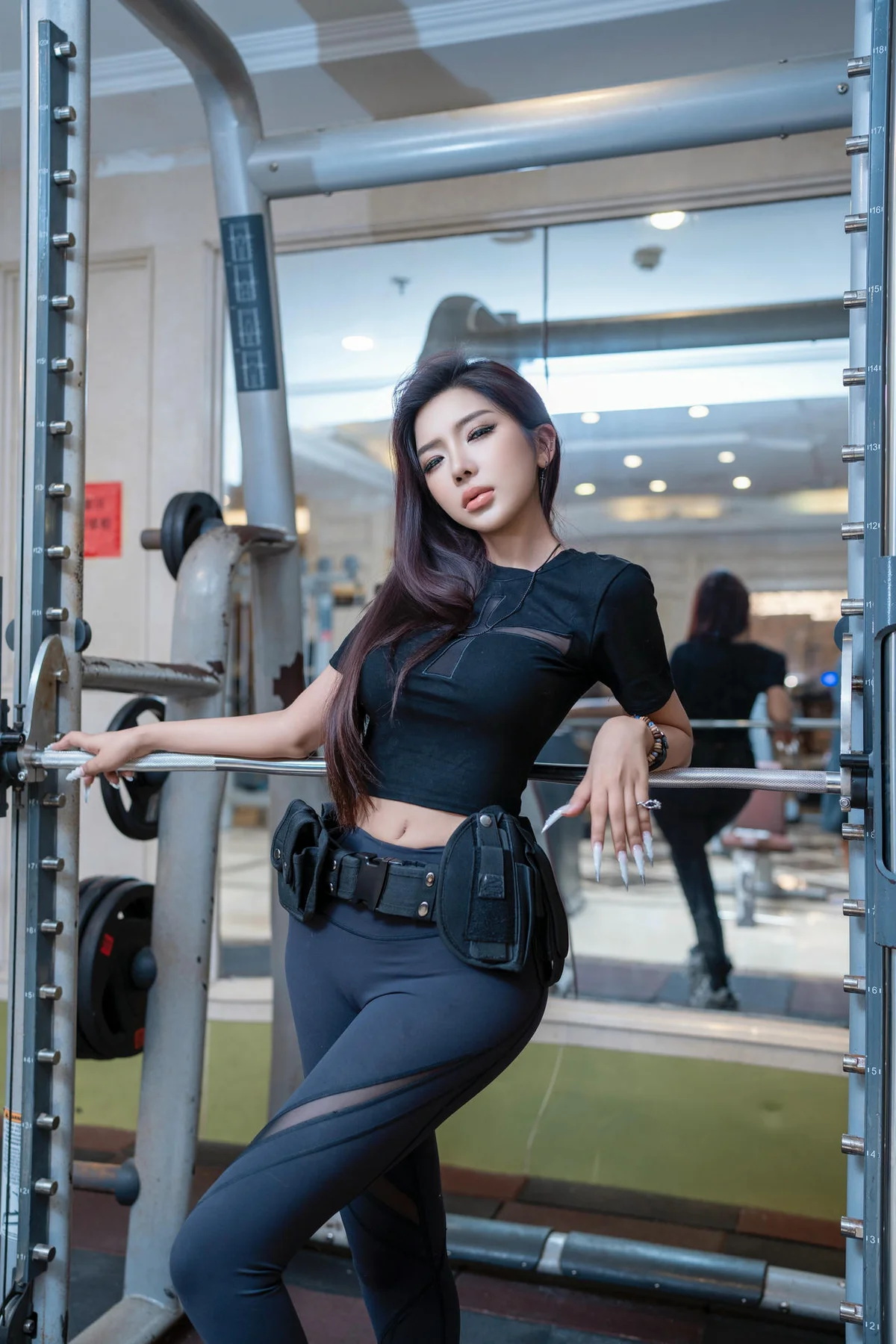 XiuRen 秀人 No.N270 李丽莎健身美女白色短裙 - 5