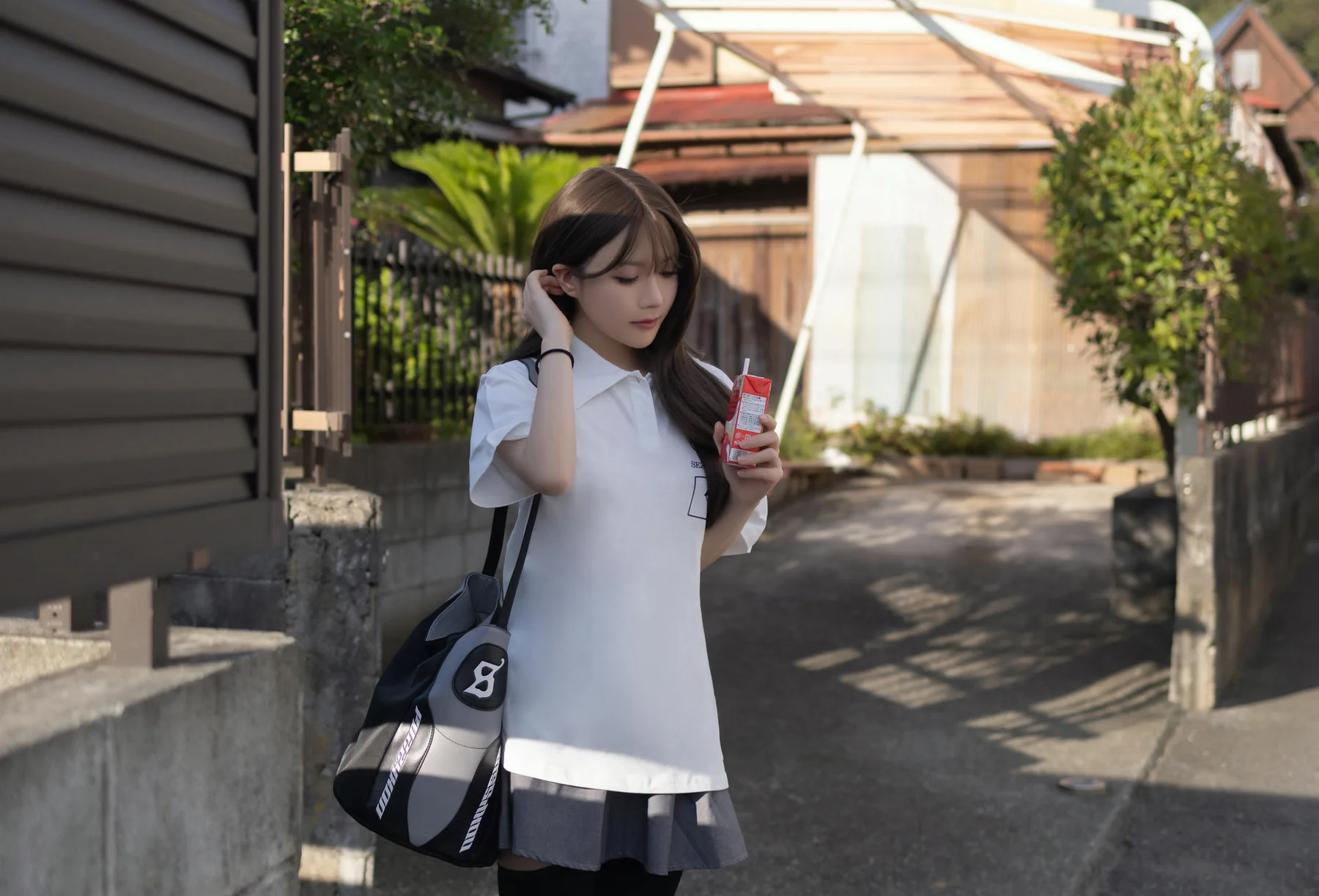 XiuRen 秀人 No.N273 鱼子酱Fish校服爆乳jk制服 - 9