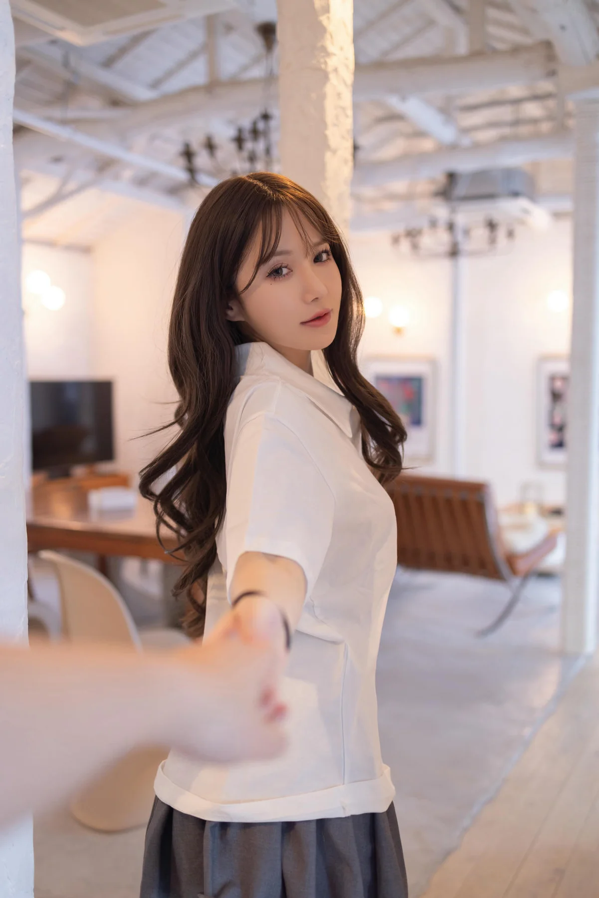 XiuRen 秀人 No.N273 鱼子酱Fish校服爆乳jk制服 - 10