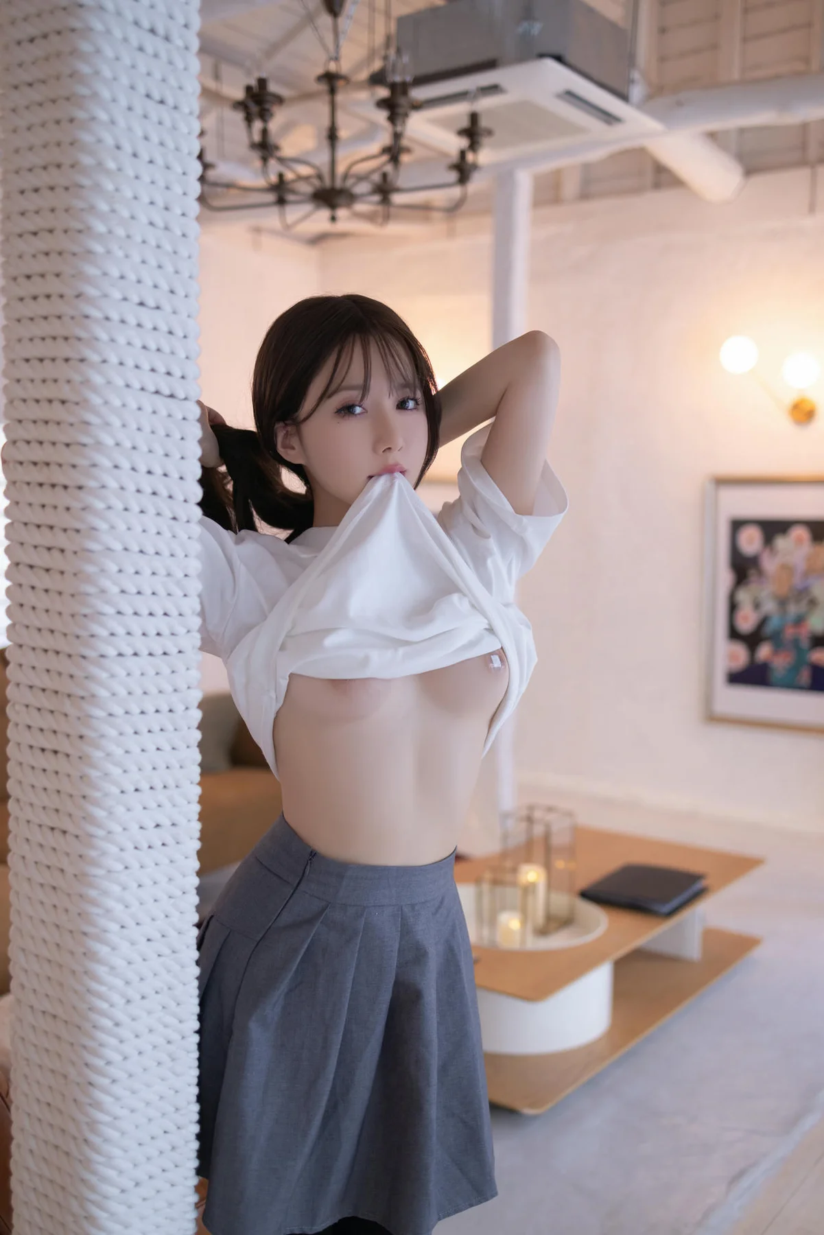 XiuRen 秀人 No.N273 鱼子酱Fish校服爆乳jk制服 - 4