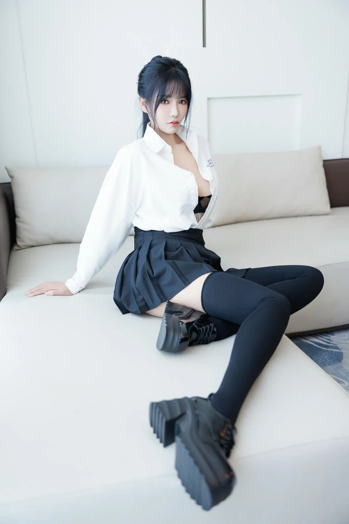 XiuRen 秀人 No.N276 娜比 清纯校园学生装 - 3