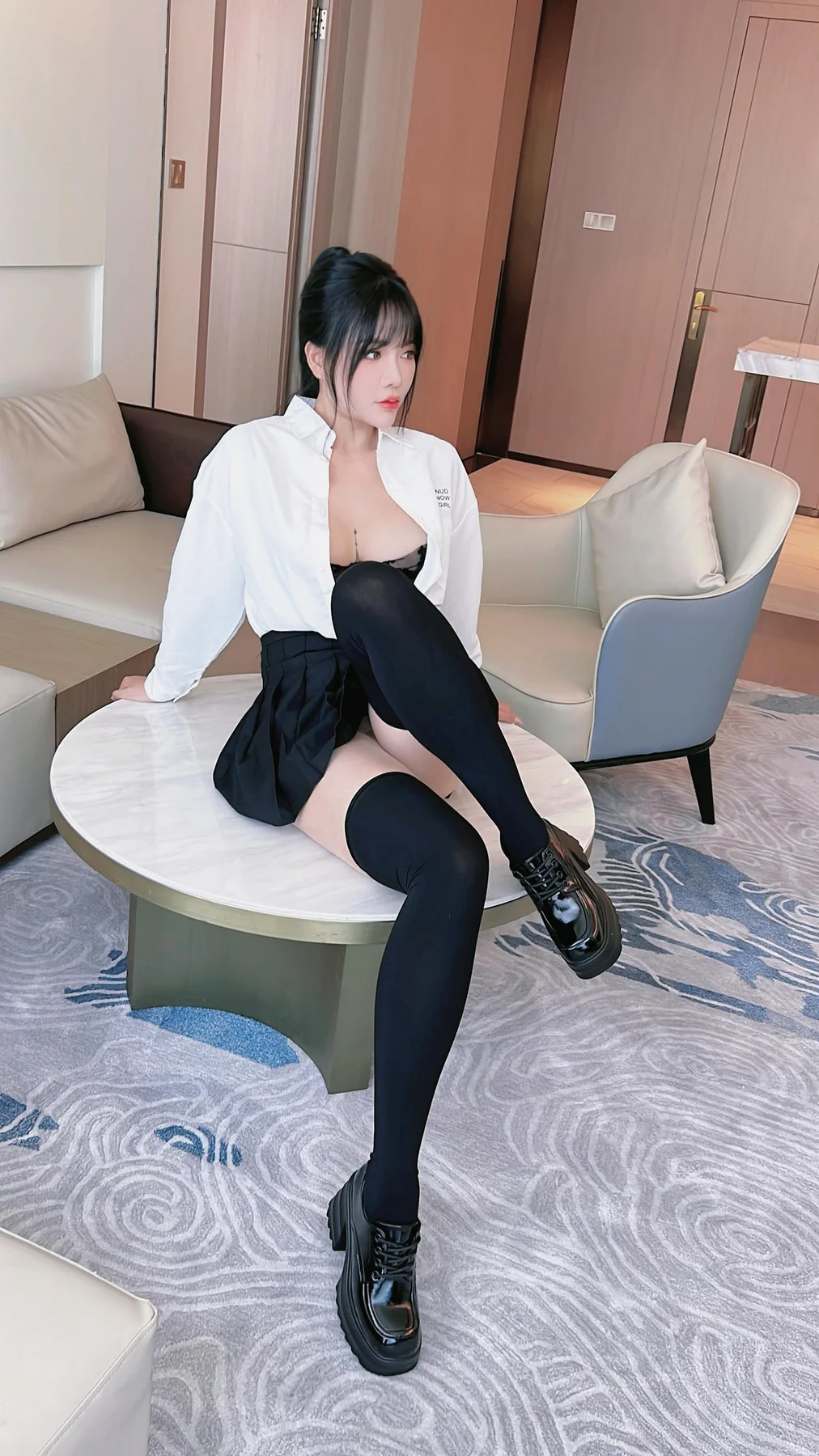 XiuRen 秀人 No.N276 娜比 清纯校园学生装 - 8