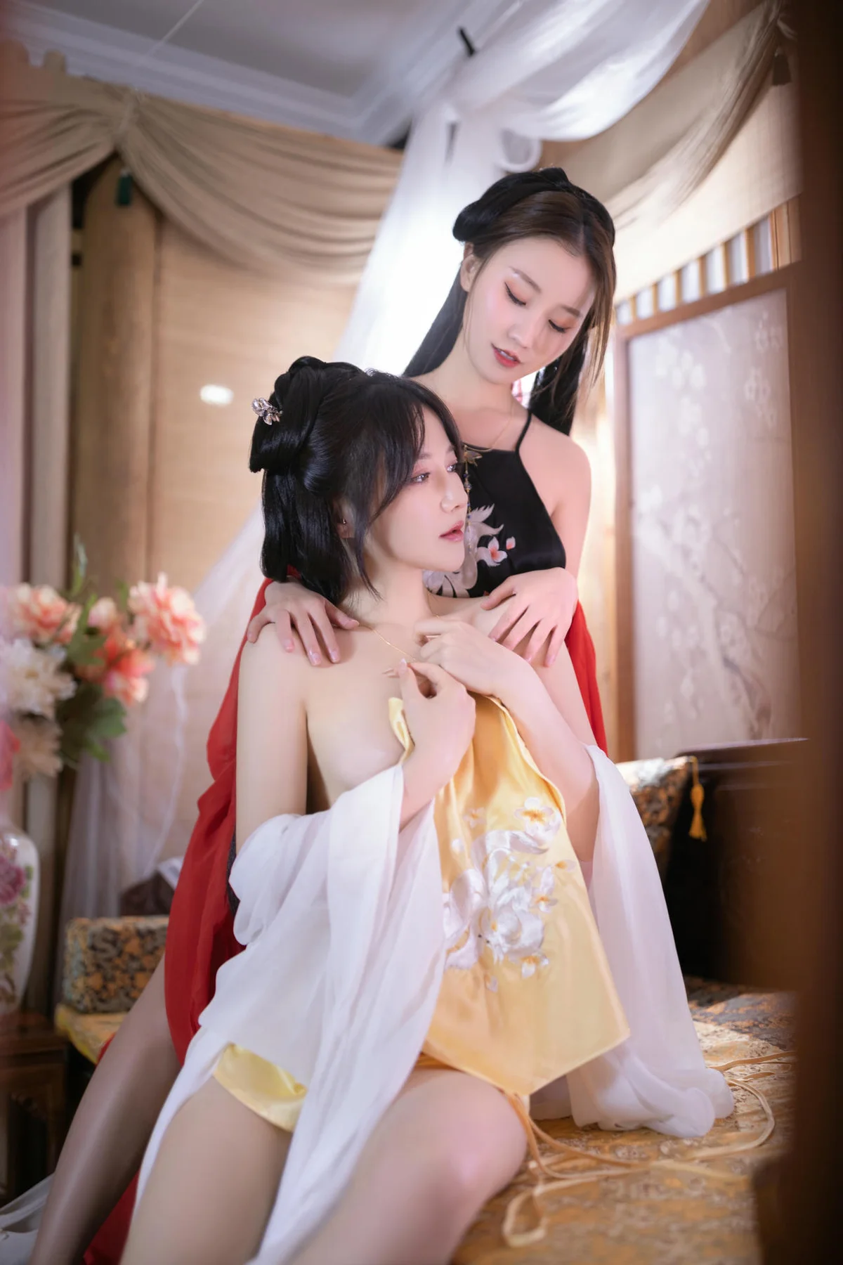 XiuRen 秀人 No.N279 鱼子酱Fish古风双人写真 - 3
