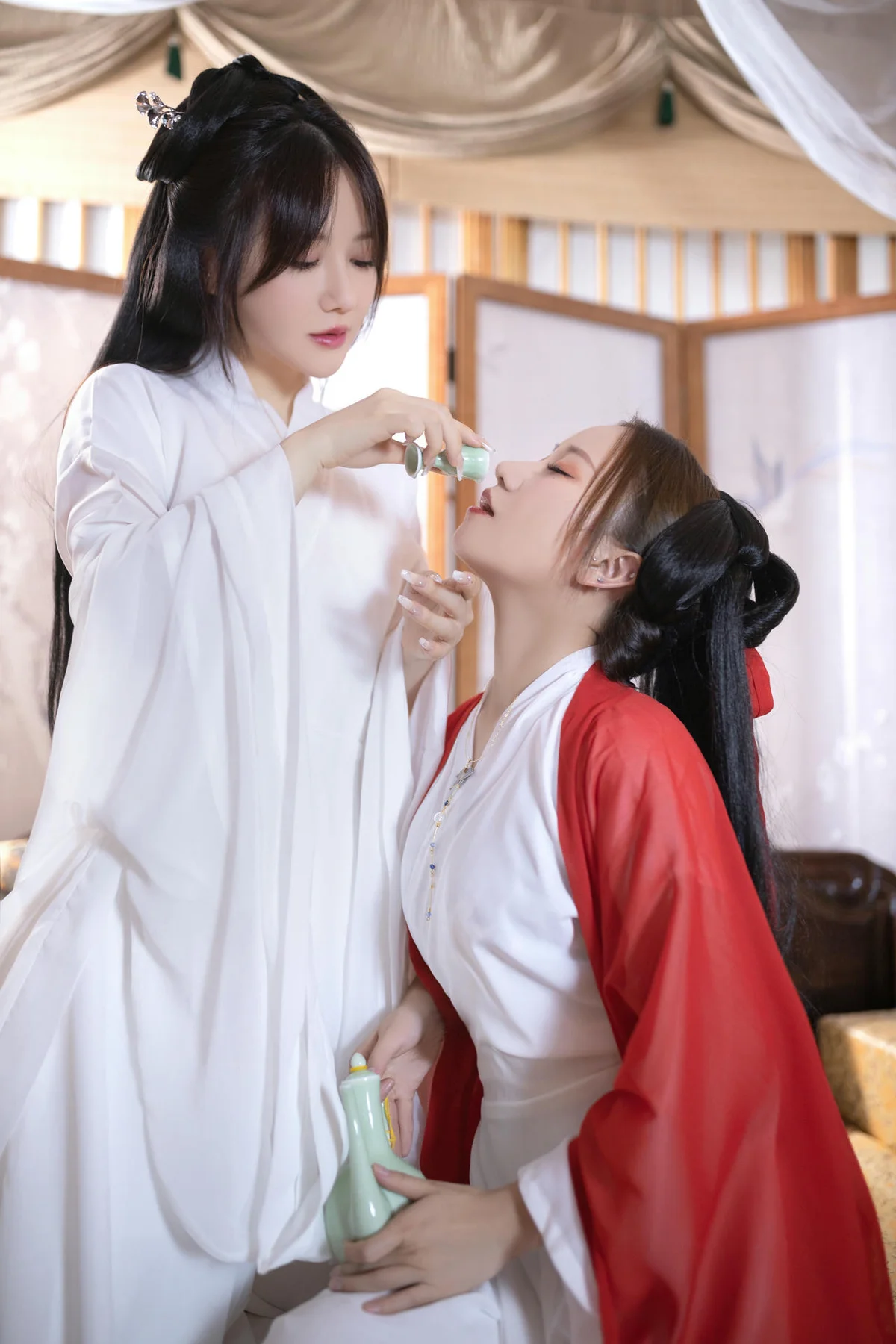 XiuRen 秀人 No.N279 鱼子酱Fish古风双人写真 - 5