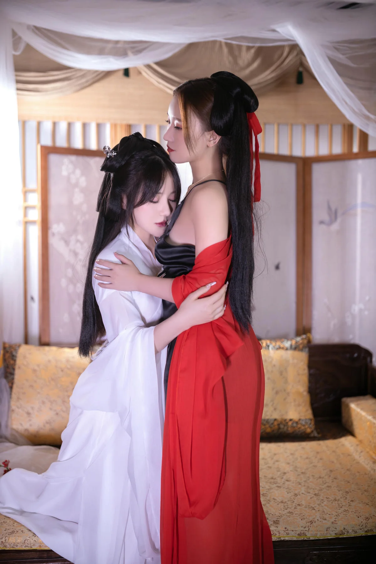 XiuRen 秀人 No.N279 鱼子酱Fish古风双人写真 - 3