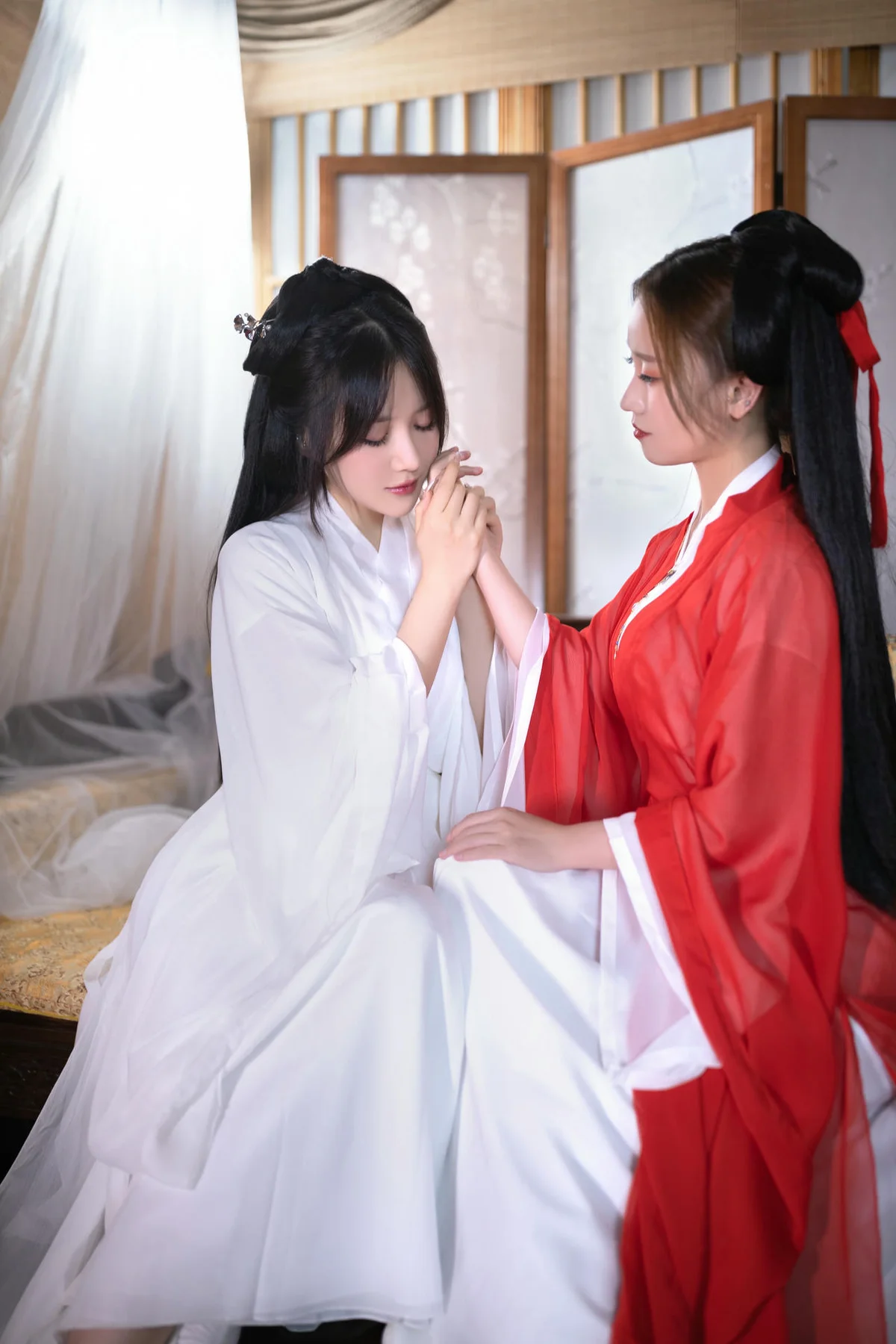 XiuRen 秀人 No.N279 鱼子酱Fish古风双人写真 - 4