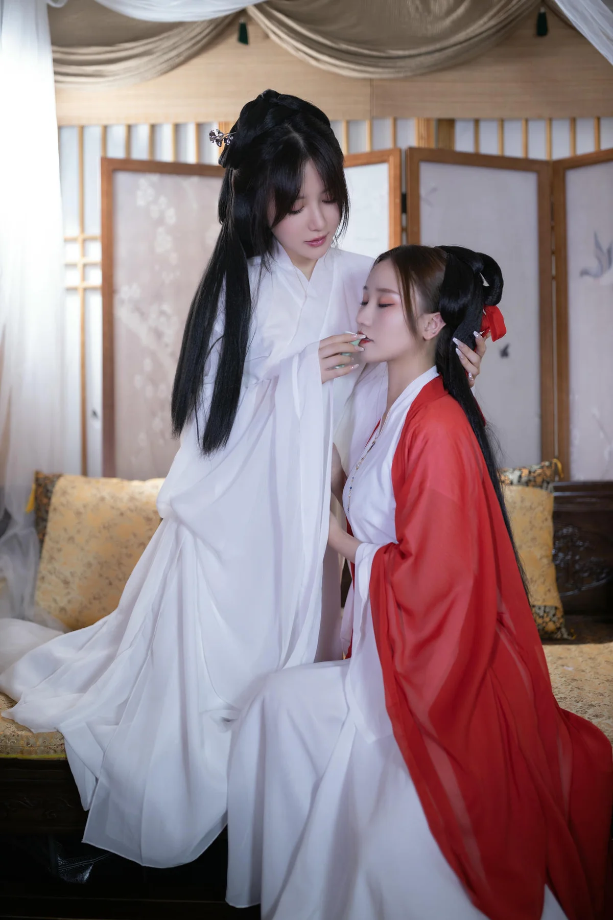XiuRen 秀人 No.N279 鱼子酱Fish古风双人写真 - 3