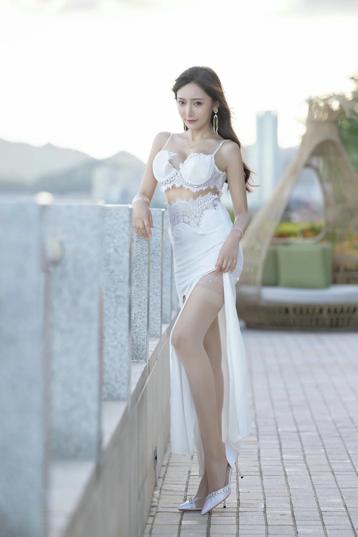 XiuRen 秀人 No.N280 王馨瑶制服灰色旗袍 - 6