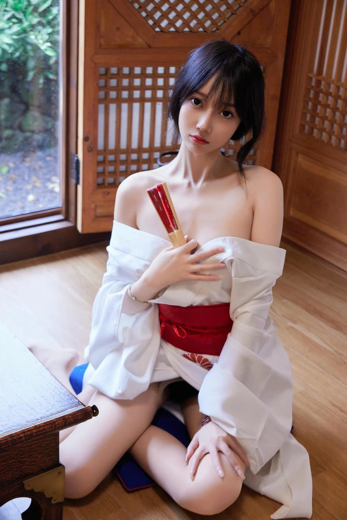 XiuRen 秀人 No.N284 玥儿玥和服制服香肩写真 - 6