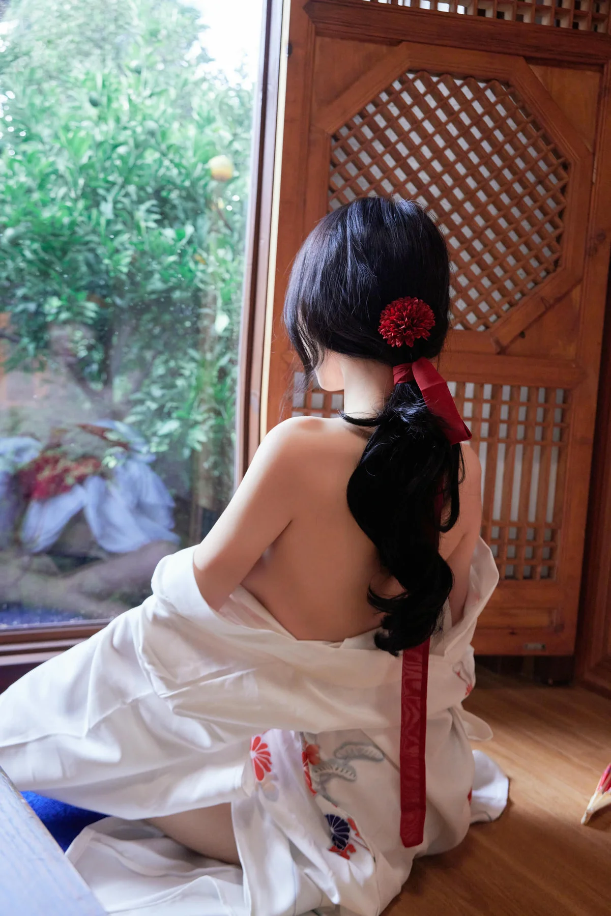 XiuRen 秀人 No.N284 玥儿玥和服制服香肩写真 - 4