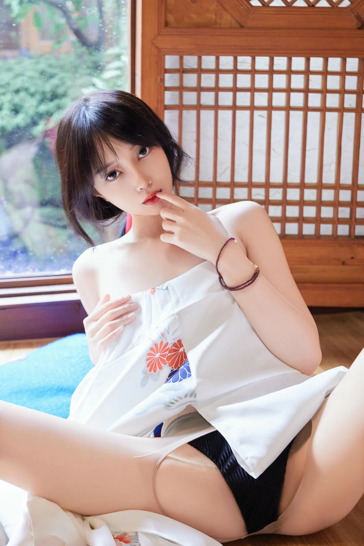 XiuRen 秀人 No.N284 玥儿玥和服制服香肩写真 - 8