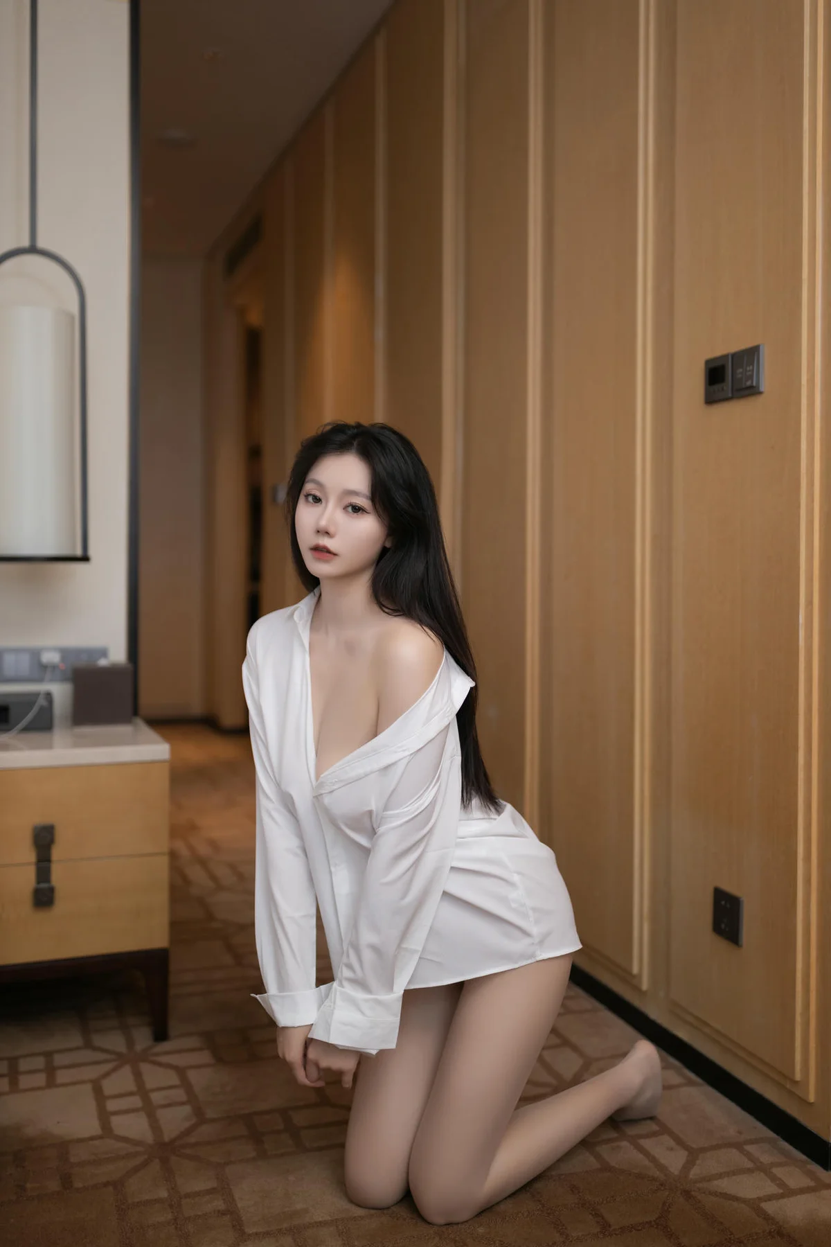 XiuRen 秀人 No.N289 安然anran性感玉体白衬衫 - 6