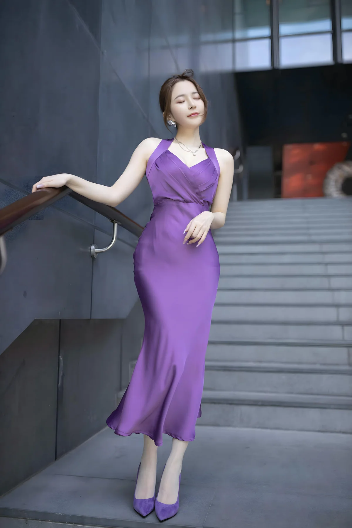 XiuRen 秀人 No.N298 鱼子酱Fish蓝色礼服美腿 - 3