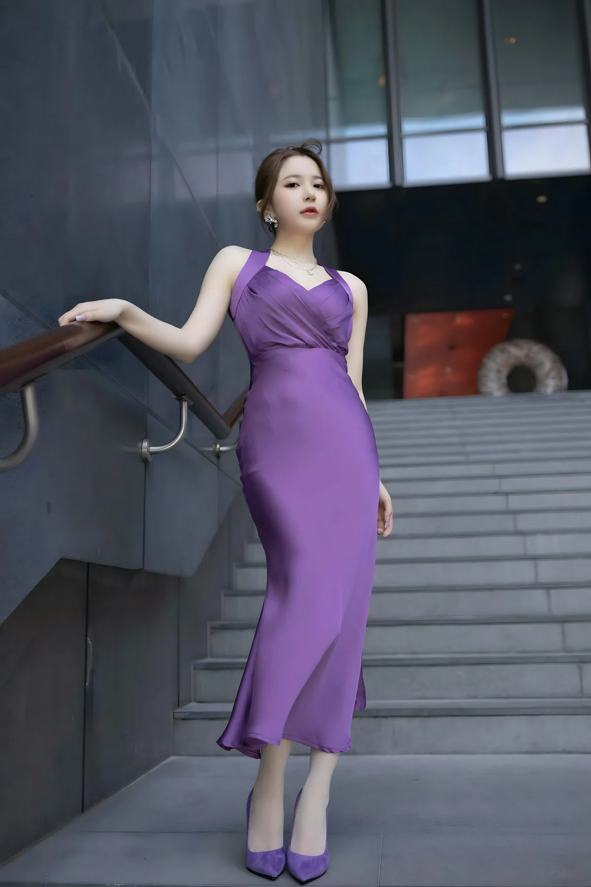 XiuRen 秀人 No.N298 鱼子酱Fish蓝色礼服美腿 - 5