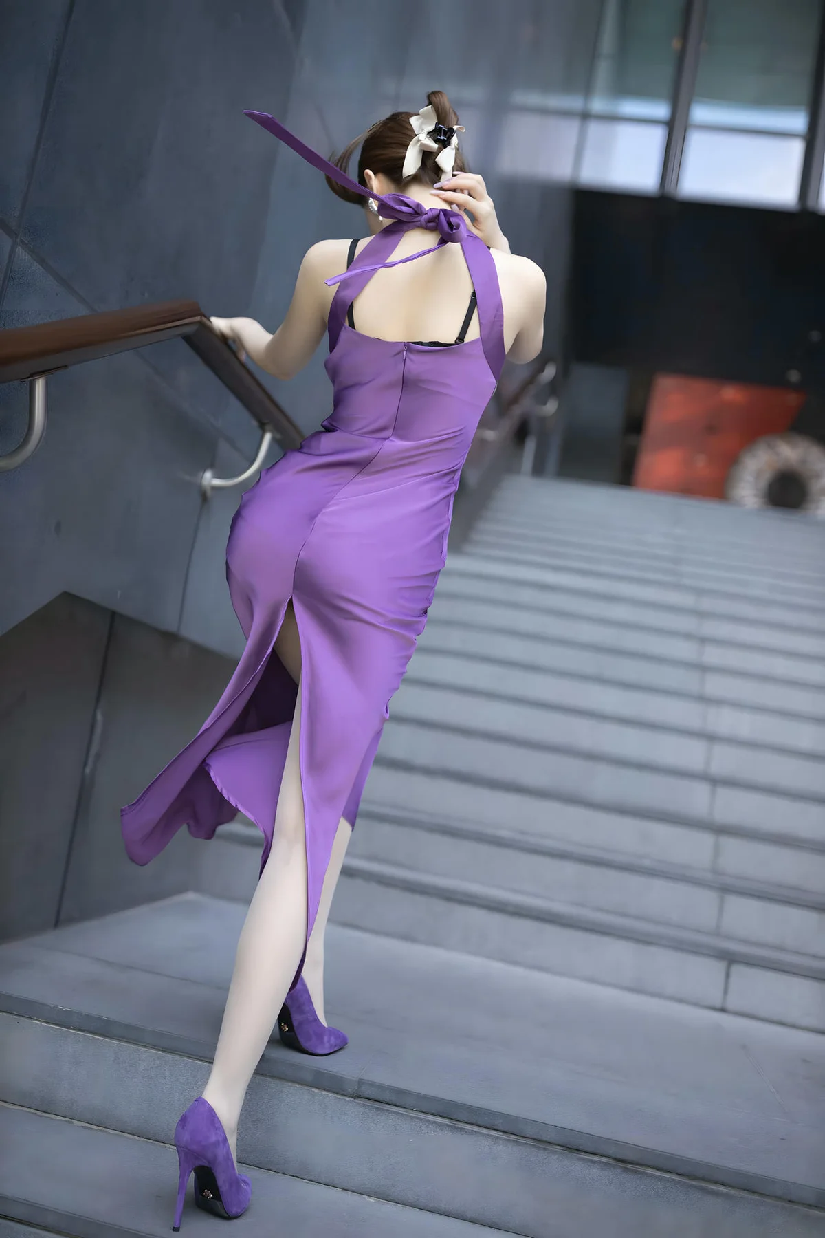 XiuRen 秀人 No.N298 鱼子酱Fish蓝色礼服美腿 - 6