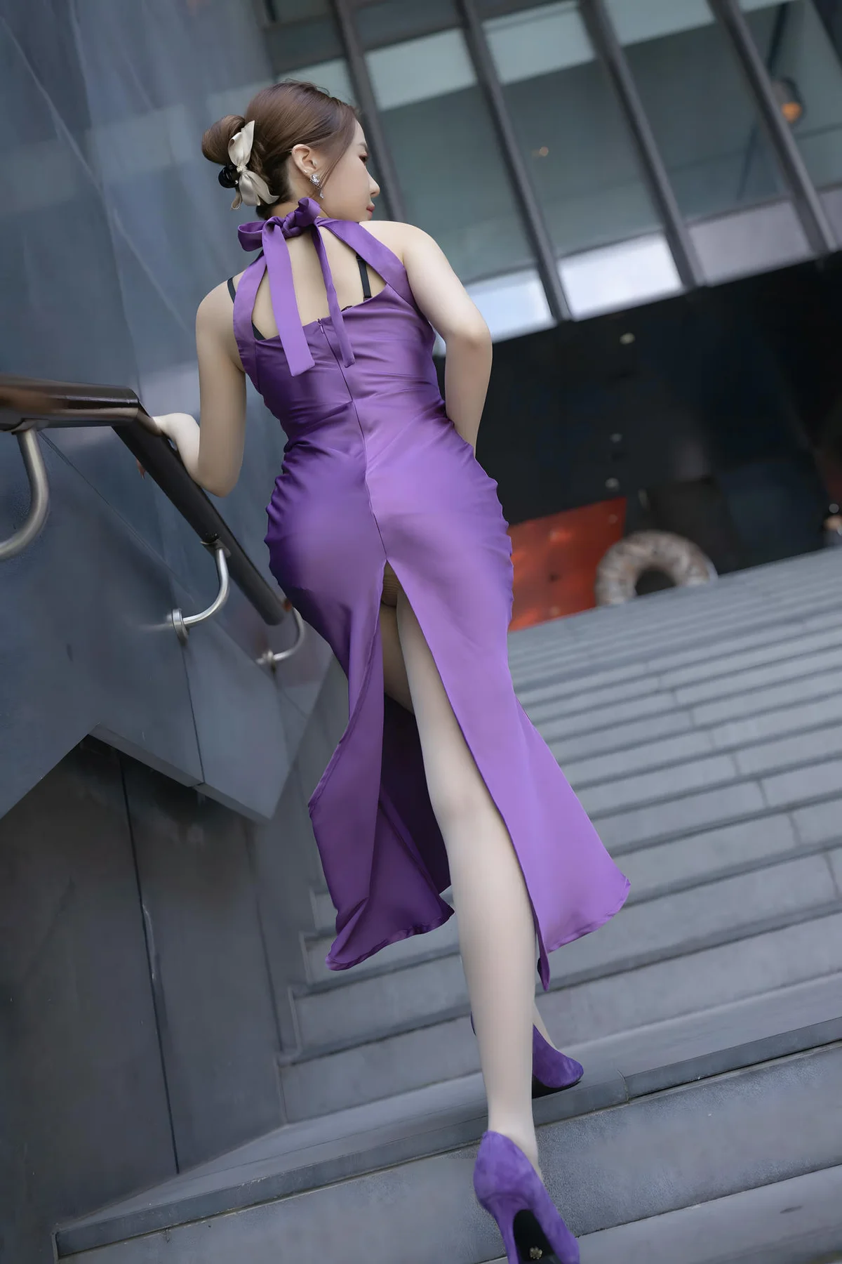 XiuRen 秀人 No.N298 鱼子酱Fish蓝色礼服美腿 - 7