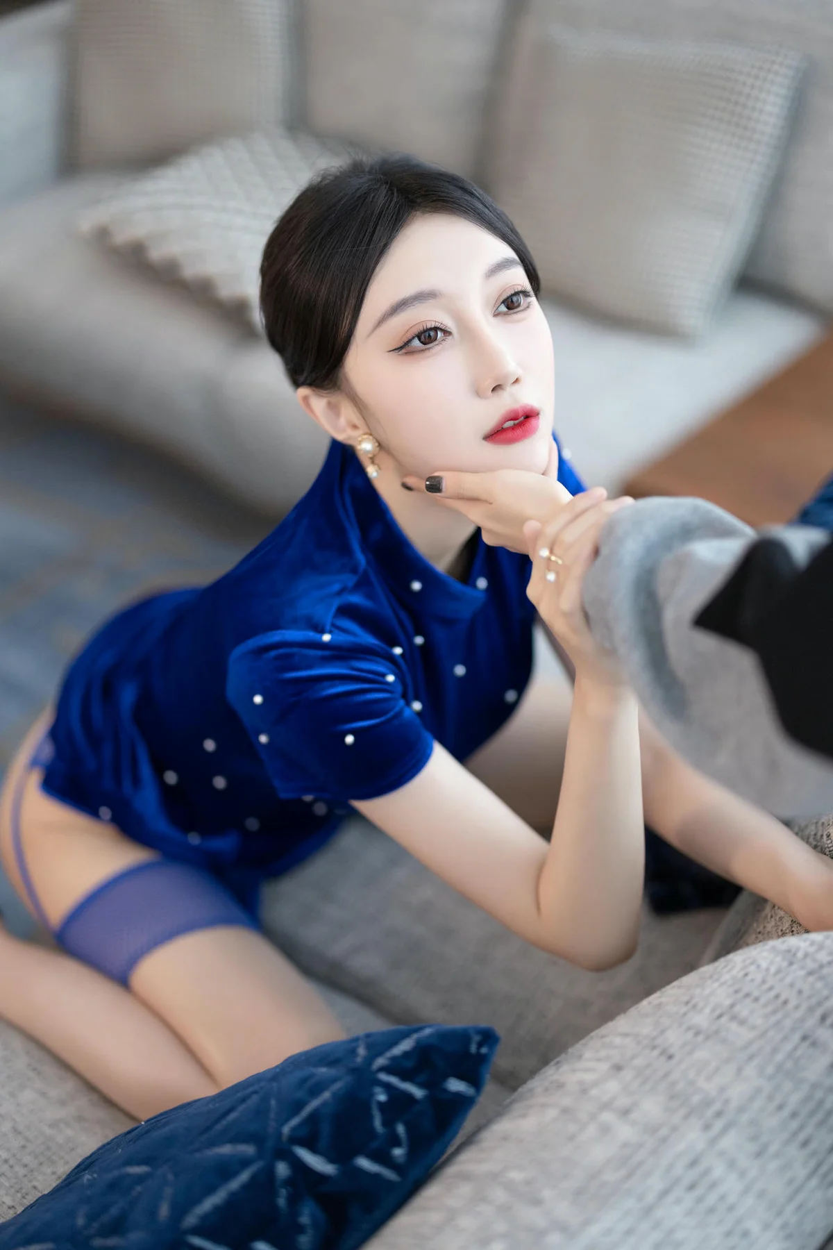XiuRen 秀人 No.N299 玥儿玥旗袍美腿 - 5