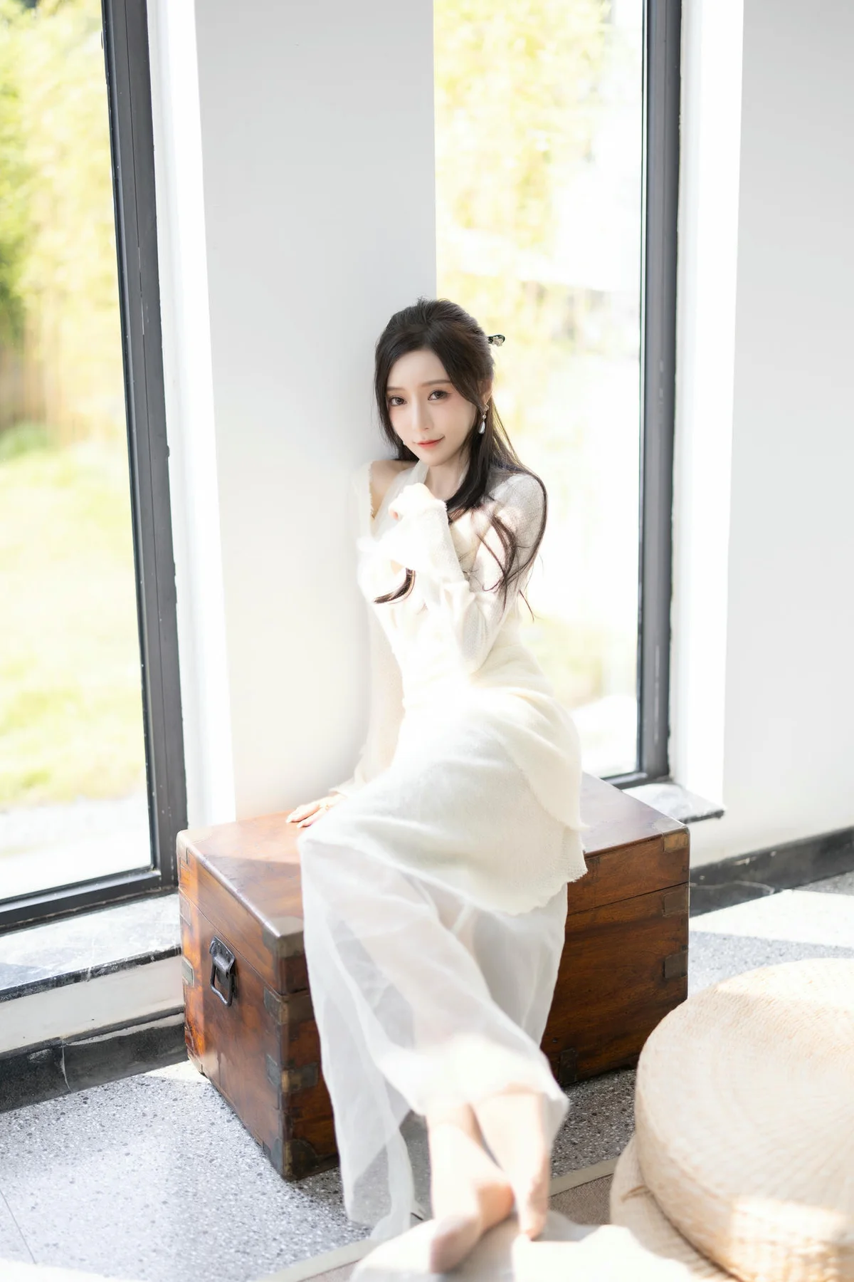 XiuRen 秀人 No.N307 王馨瑶白色长裙气质美女 - 3
