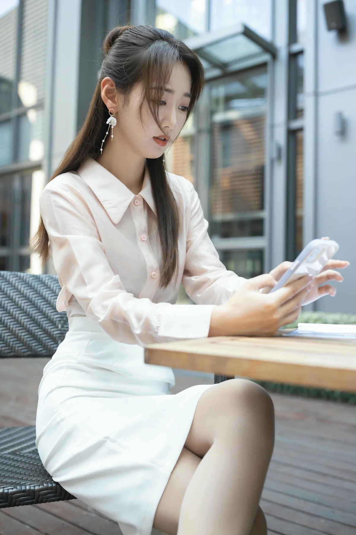 XiuRen 秀人 No.N310 唐安琪办公ol制服写真 - 4