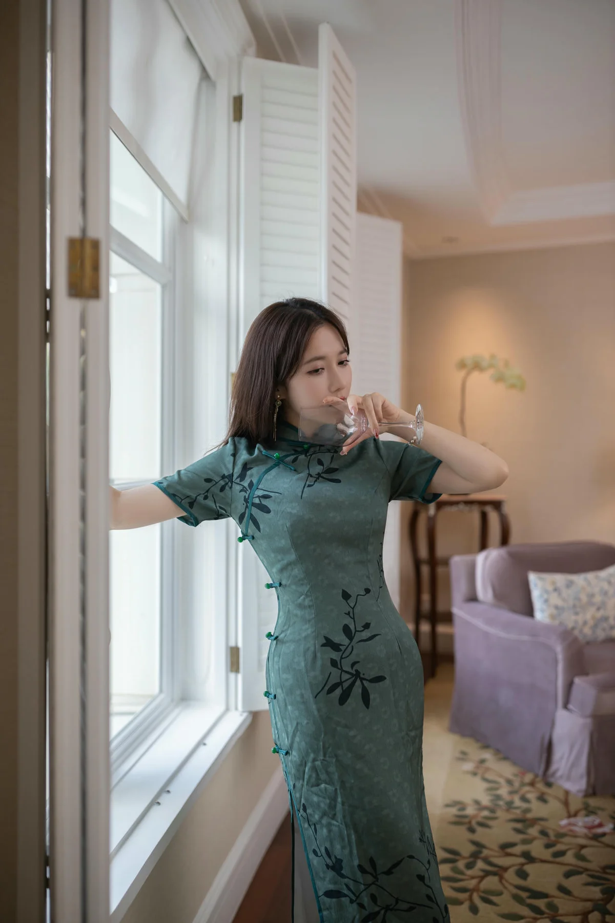 XiuRen 秀人 No.N319 鱼子酱Fish旗袍妩媚身材 - 9