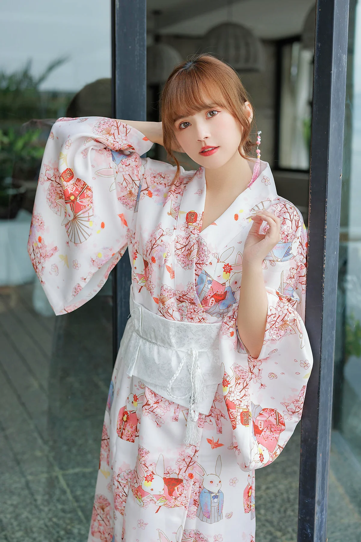 XiuRen 秀人 No.N322 张思允Nice制服和服少女 - 1