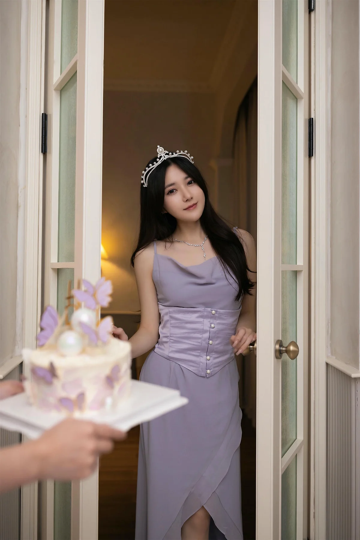 XiuRen 秀人 No.N325 鱼子酱Fish生日party宴会礼服 - 1