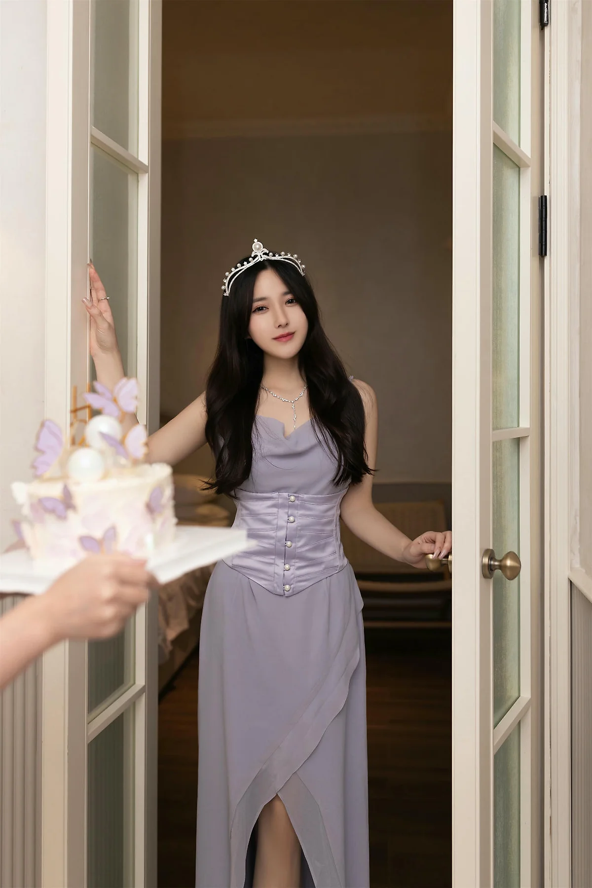 XiuRen 秀人 No.N325 鱼子酱Fish生日party宴会礼服 - 3