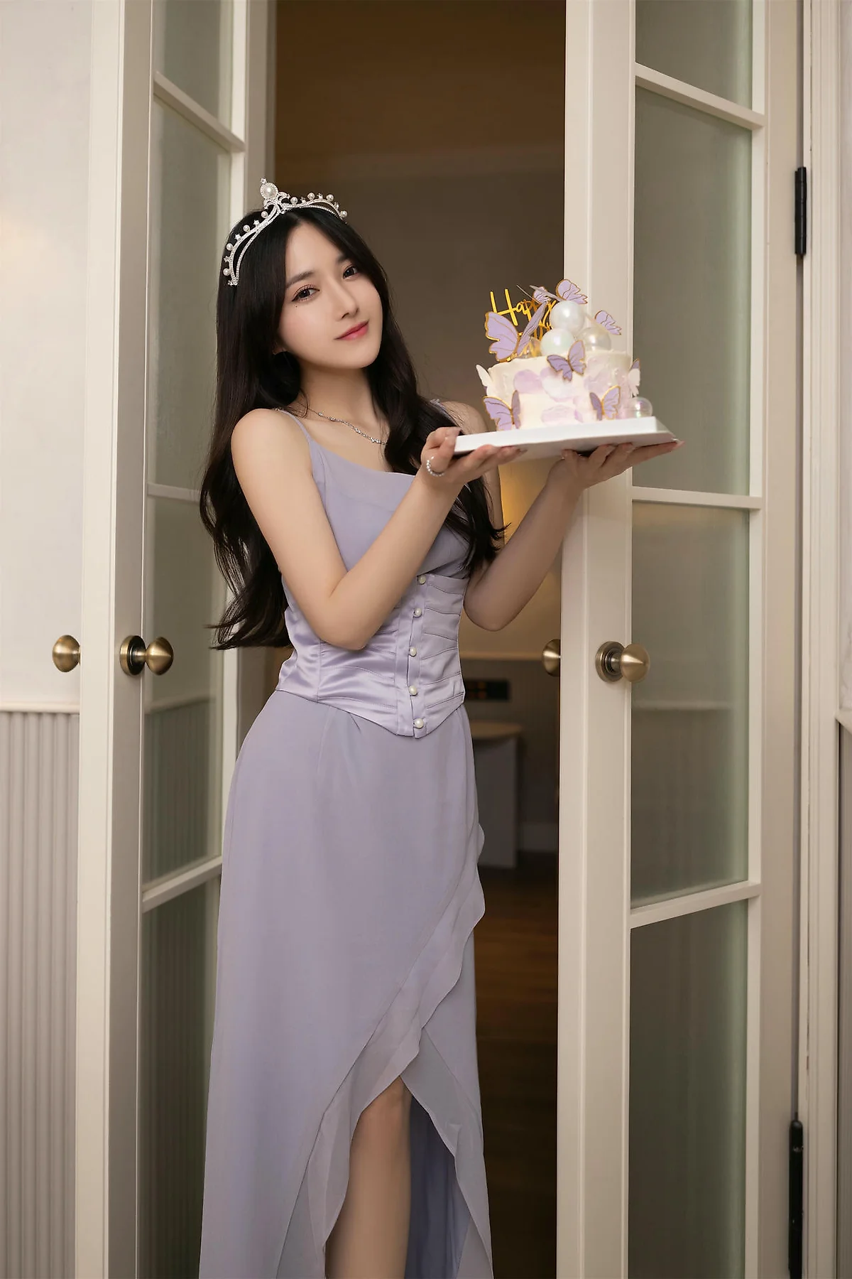 XiuRen 秀人 No.N325 鱼子酱Fish生日party宴会礼服 - 4