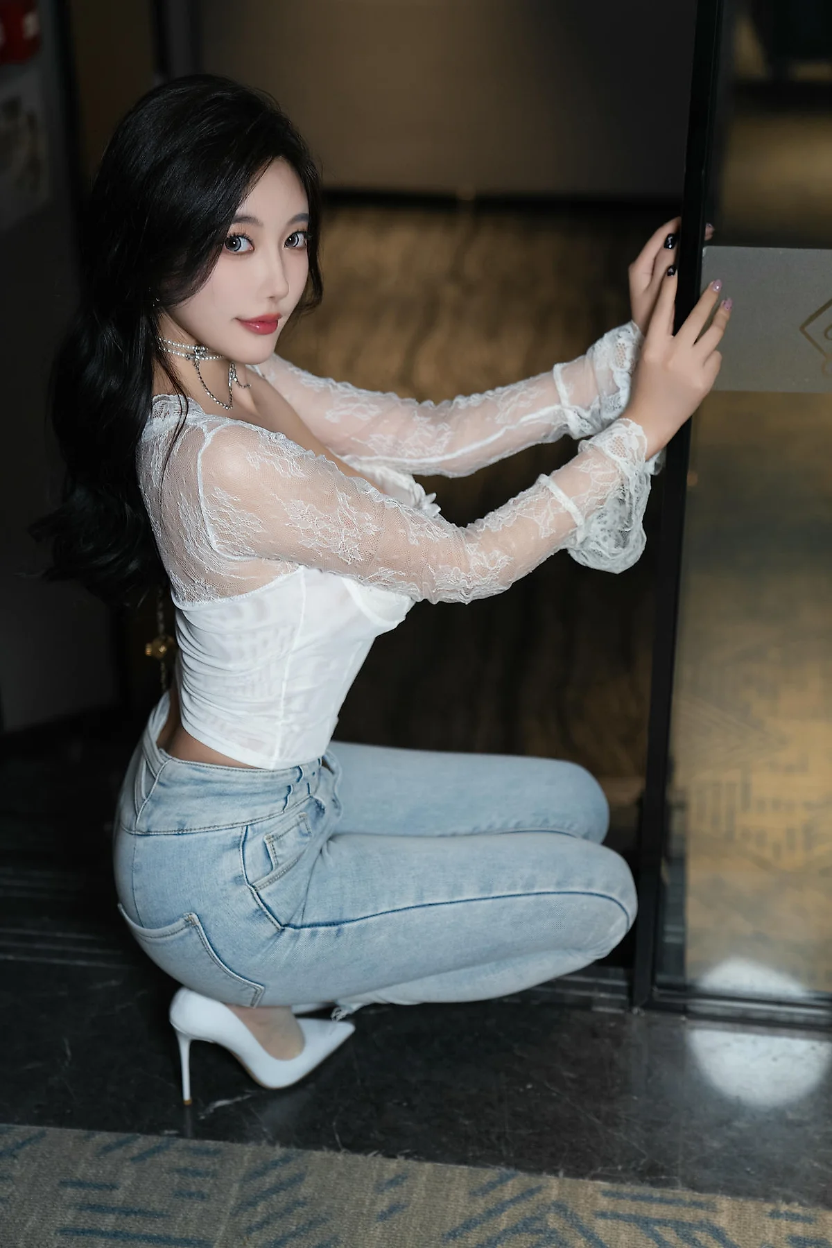 XiuRen 秀人 No.N330 杨晨晨爆乳白丝女神写真 - 5