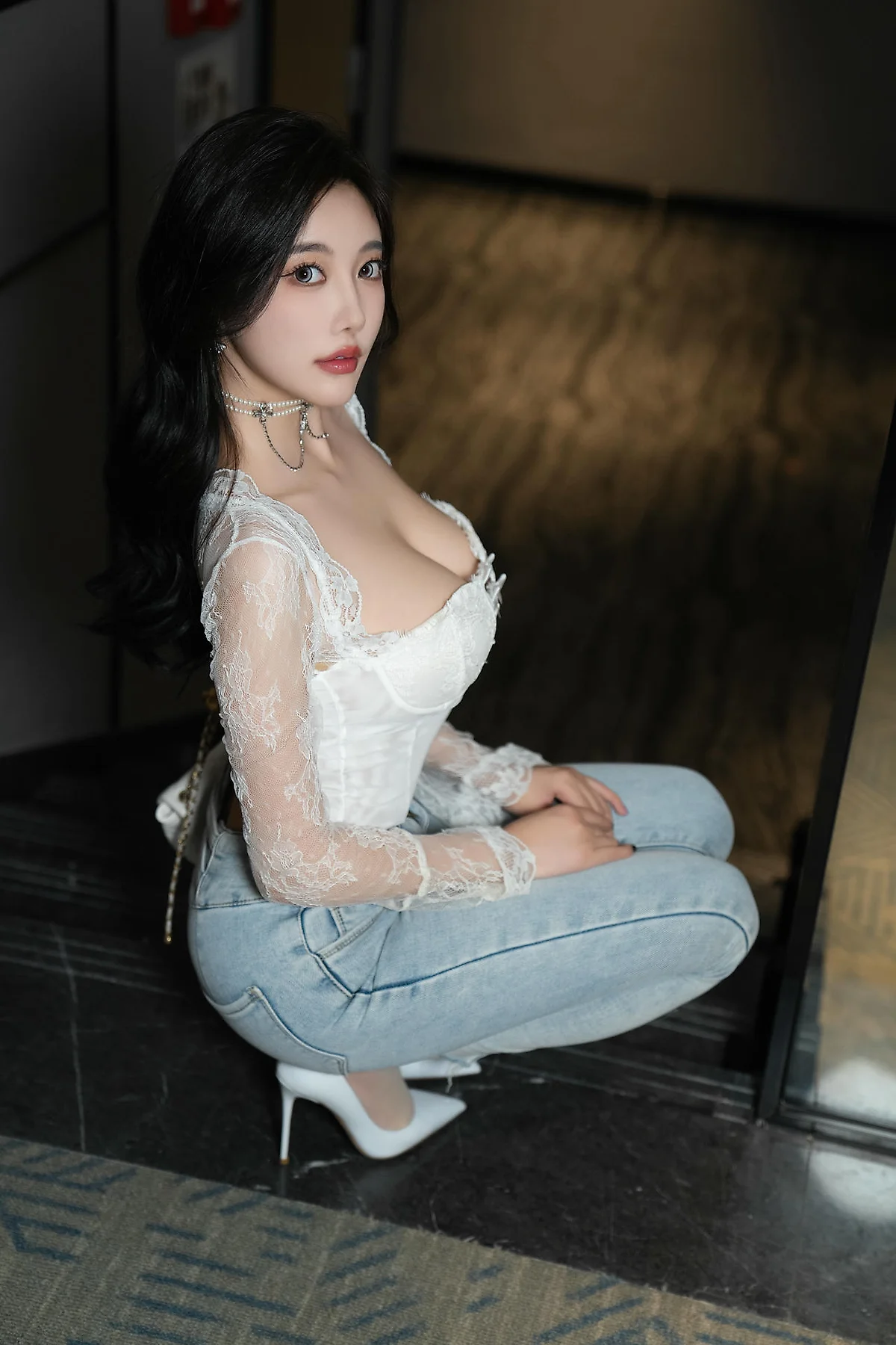 XiuRen 秀人 No.N330 杨晨晨爆乳白丝女神写真 - 6