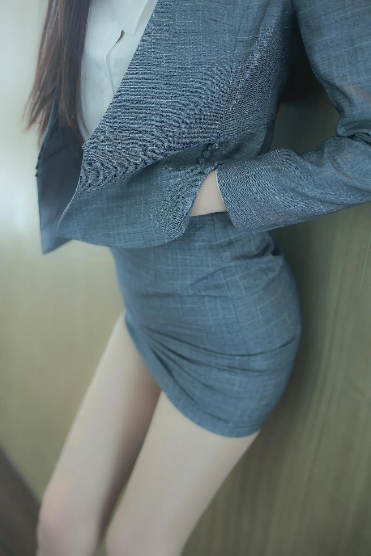 XiuRen 秀人 No.N332 晚苏susu职业装ol制服 - 1