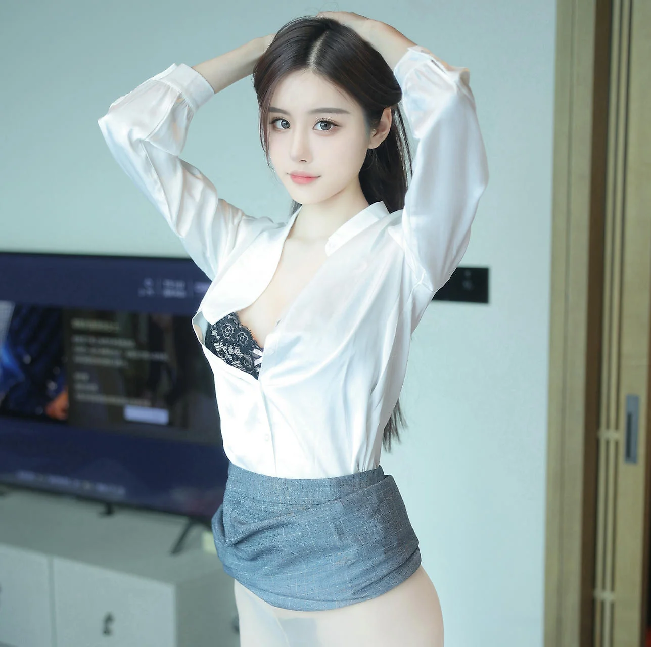 XiuRen 秀人 No.N332 晚苏susu职业装ol制服 - 4