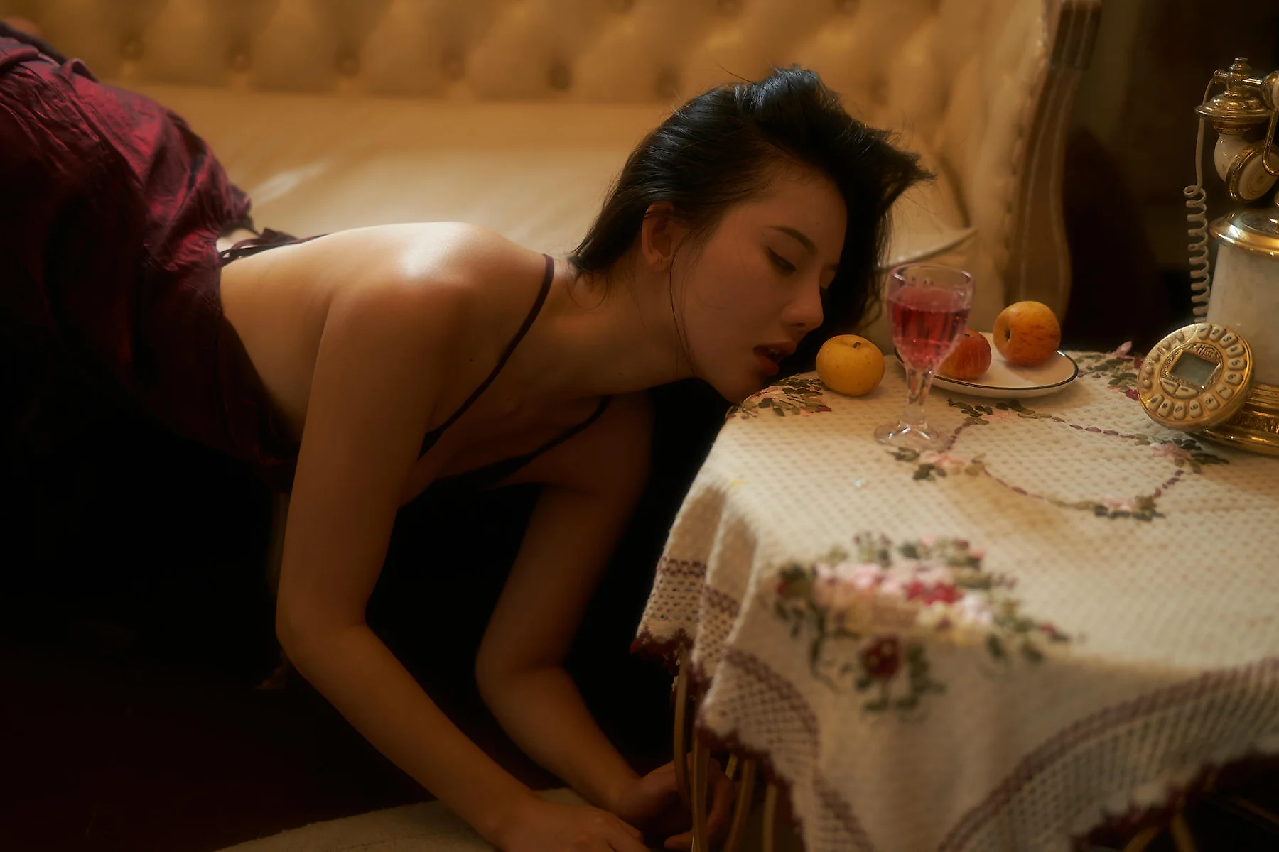 XiuRen 秀人 No.N339 就是阿朱啊蕾丝连体衣情趣 - 10