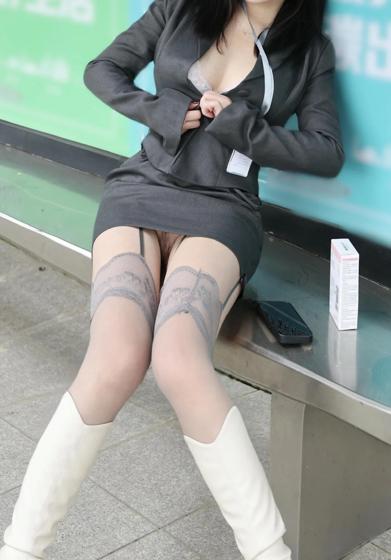 XiuRen 秀人 No.N343 小薯条nienie杂货店美女情趣内衣 - 4