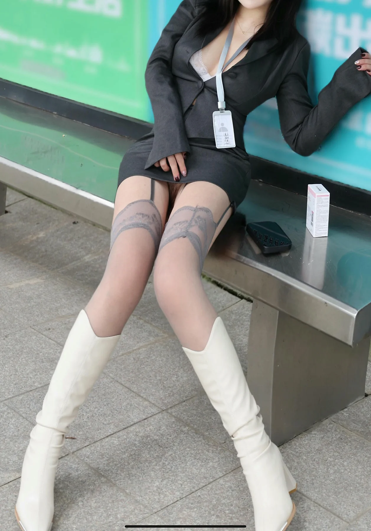 XiuRen 秀人 No.N343 小薯条nienie杂货店美女情趣内衣 - 2