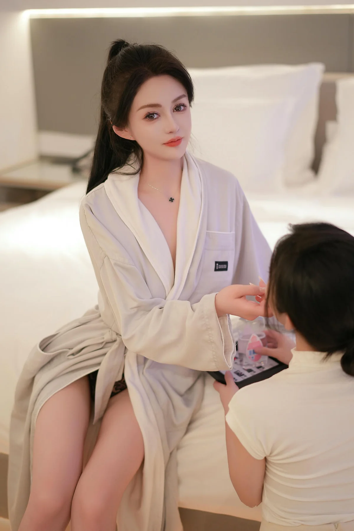 XiuRen 秀人 No.N352 林幼一&谭小灵双人精油写真 - 5