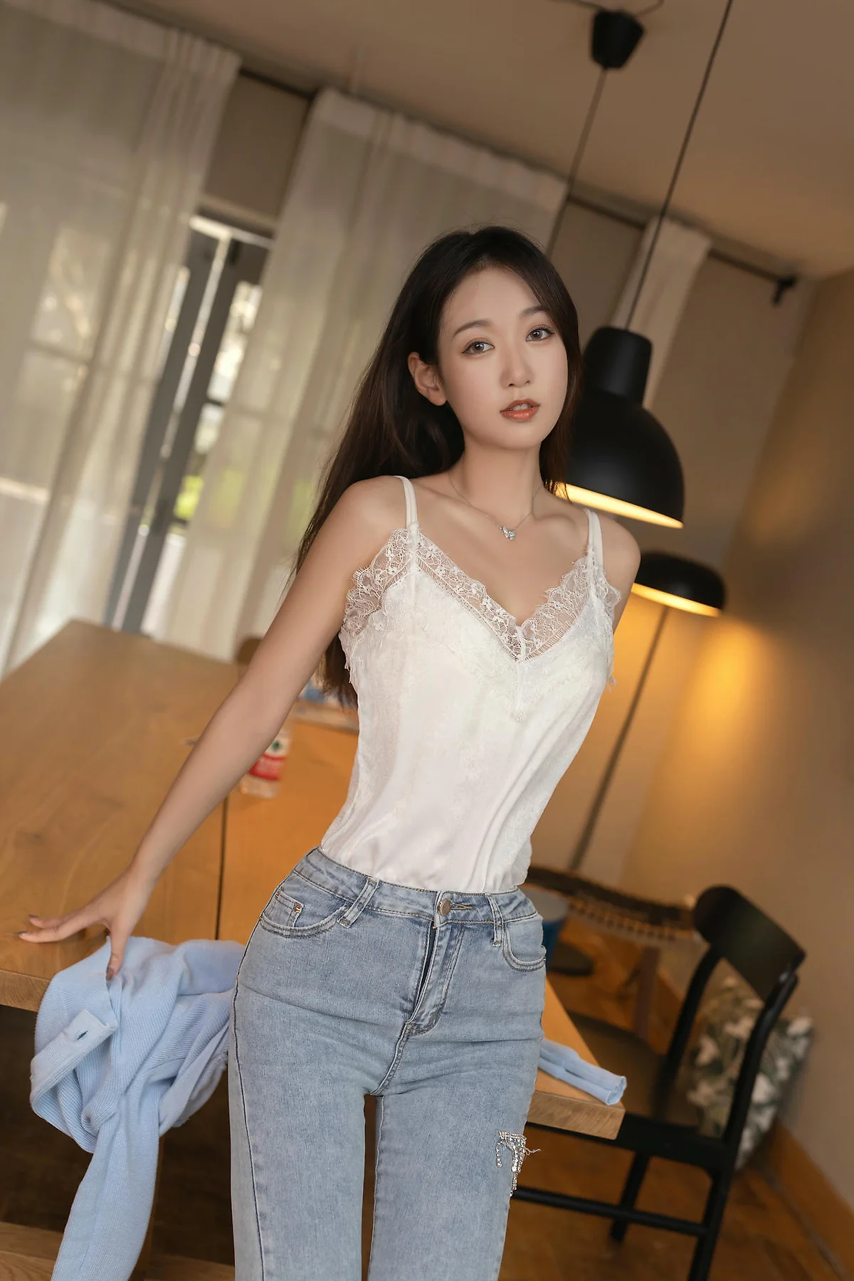XiuRen 秀人 No.N353 唐安琪长腿牛仔裤女神写真 - 3