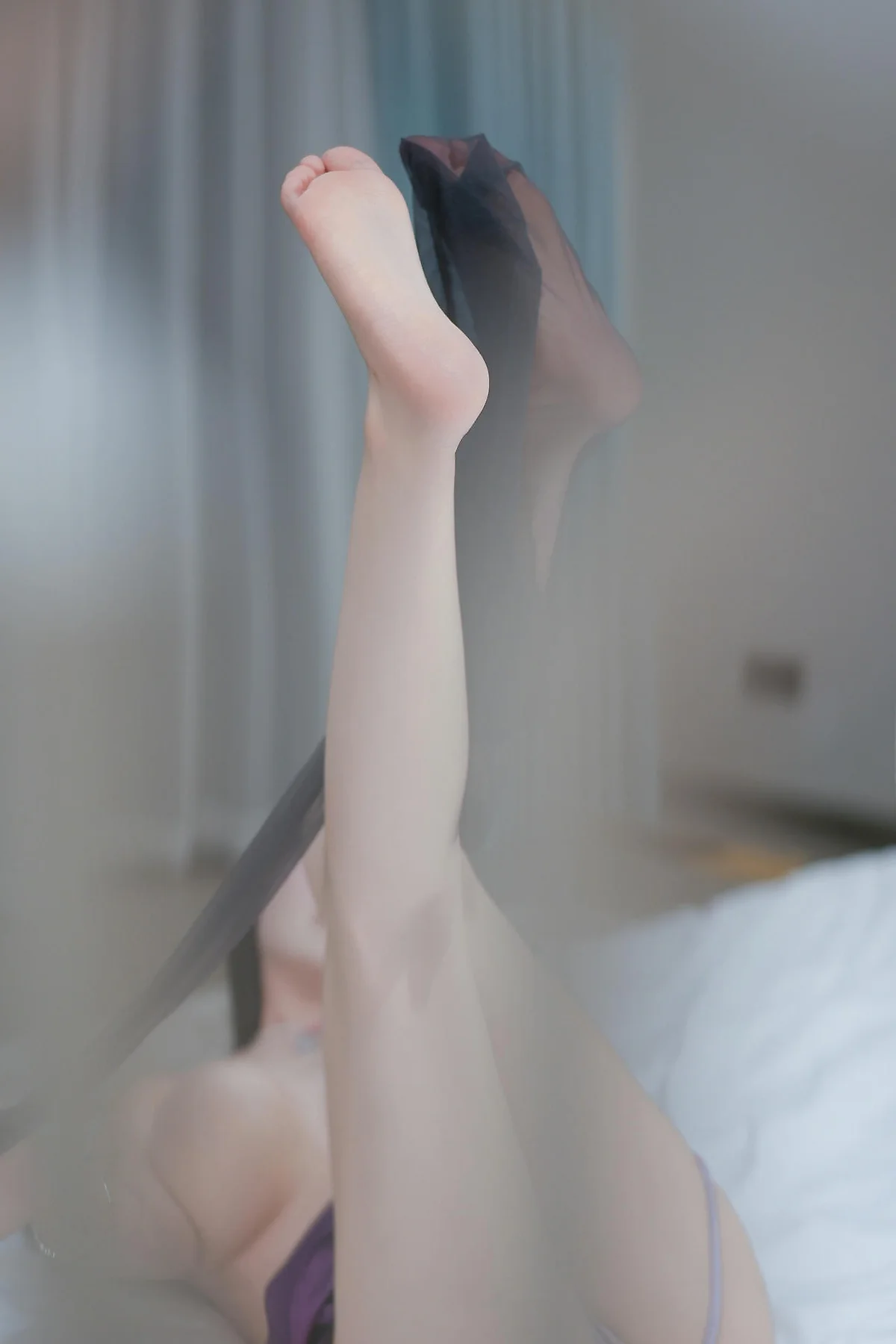 XiuRen 秀人 No.N359 朱可儿紫色爆乳黑丝短裙 - 5