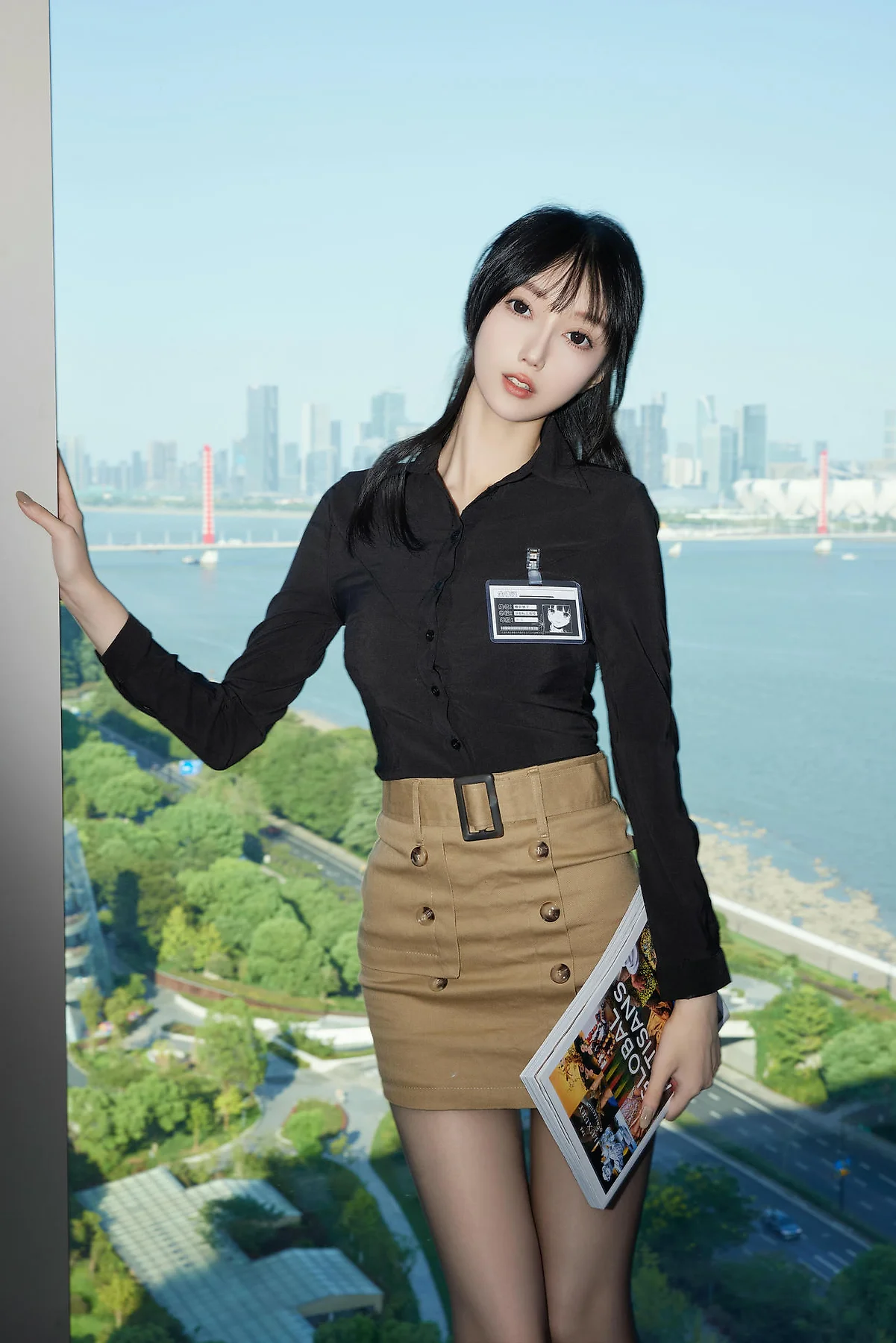 XiuRen 秀人 No.N367 玥儿玥黑丝红带玉体 - 4