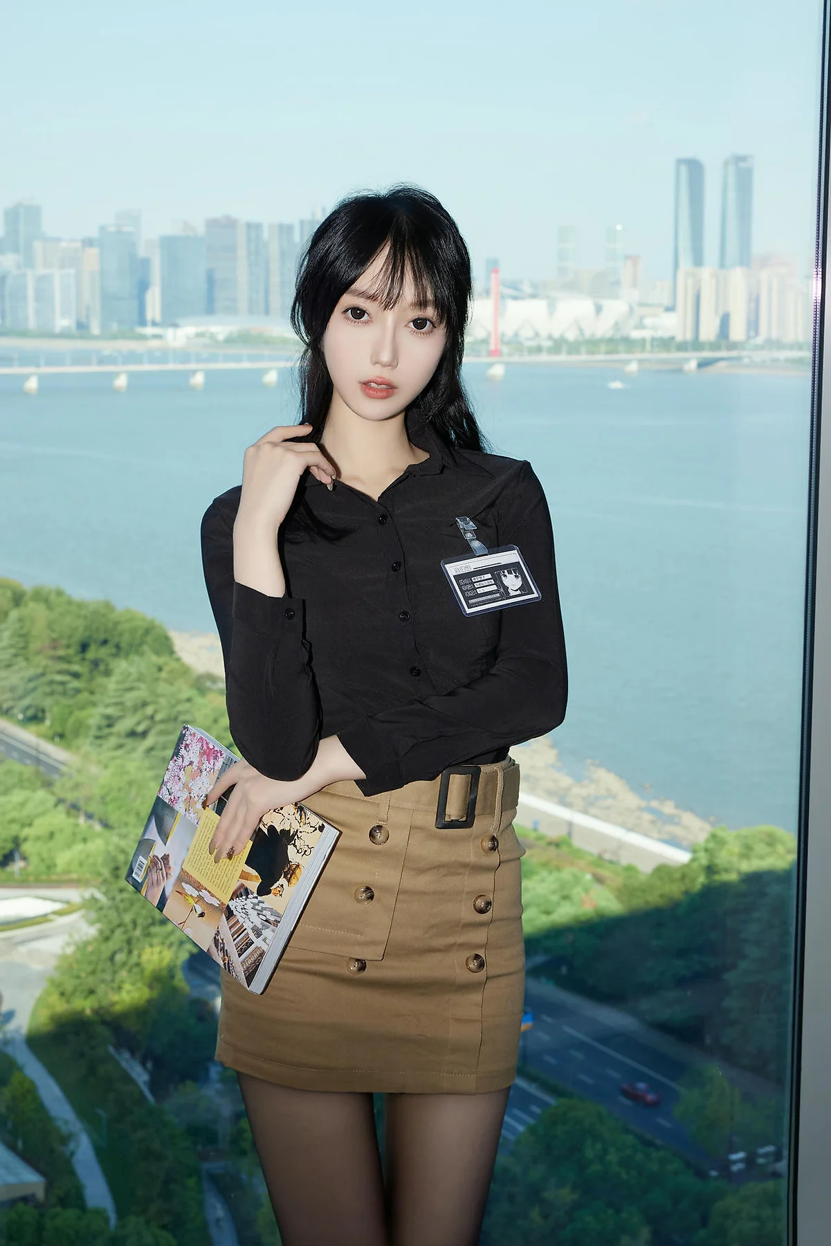 XiuRen 秀人 No.N367 玥儿玥黑丝红带玉体 - 5