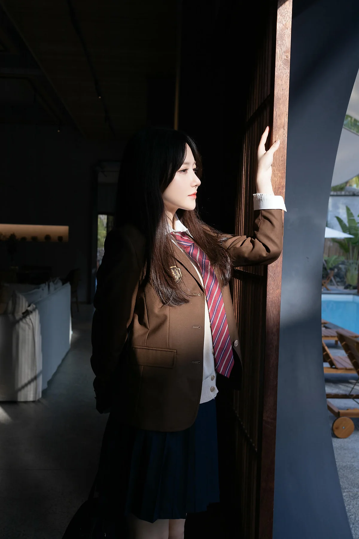 XiuRen 秀人 No.N373 鱼子酱Fish超短jk裙学生美女 - 1