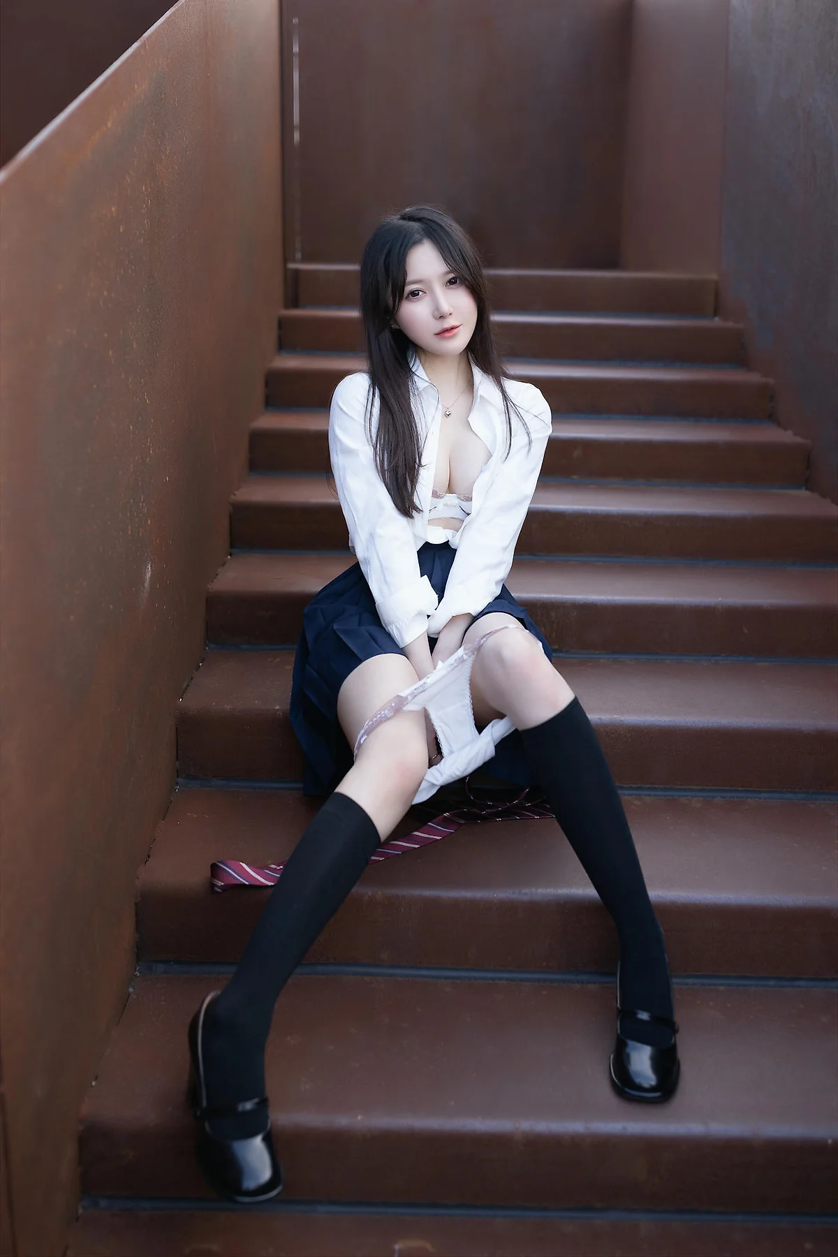 XiuRen 秀人 No.N373 鱼子酱Fish超短jk裙学生美女 - 9