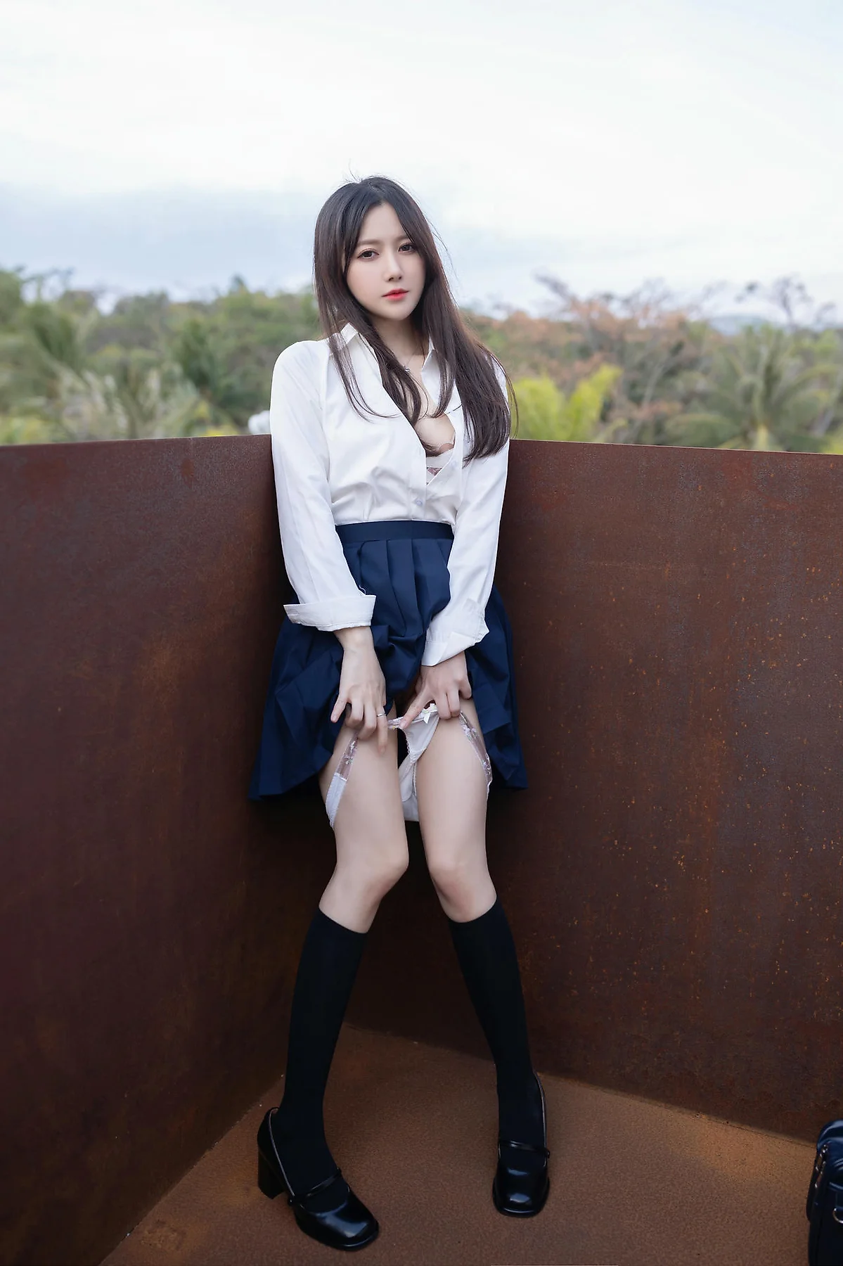 XiuRen 秀人 No.N373 鱼子酱Fish超短jk裙学生美女 - 5