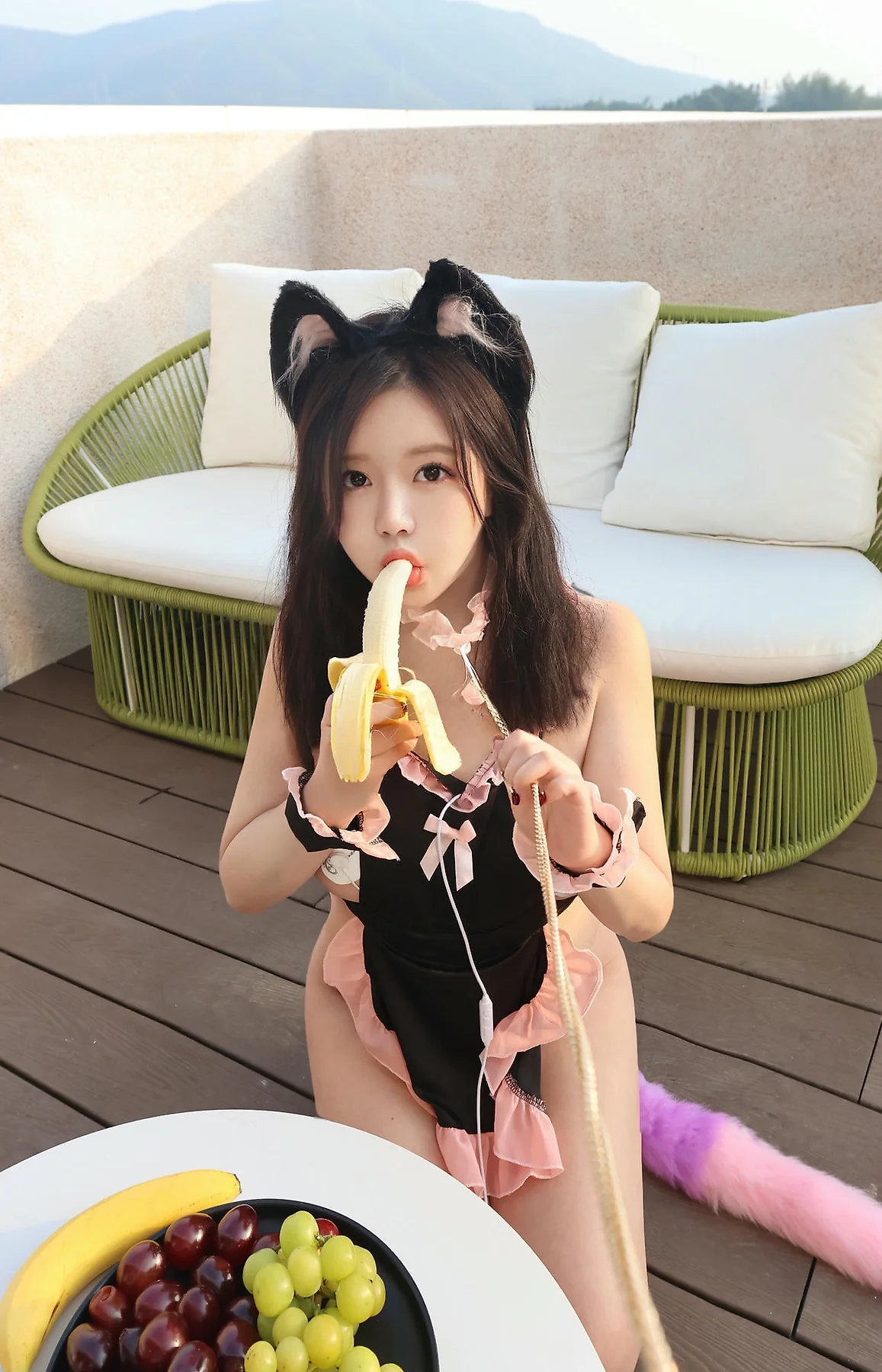 XiuRen 秀人 No.N375 小薯条nienie猫咪女仆乳贴女仆 - 9