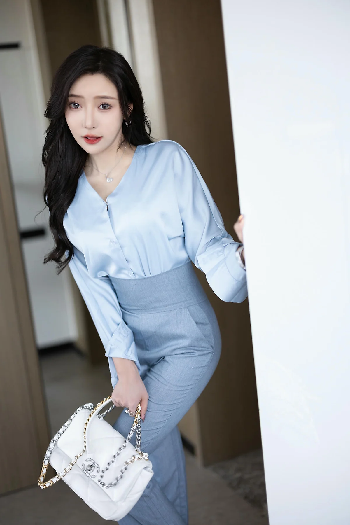 XiuRen 秀人 No.N382 王馨瑶丝绸性感气质美女 - 7