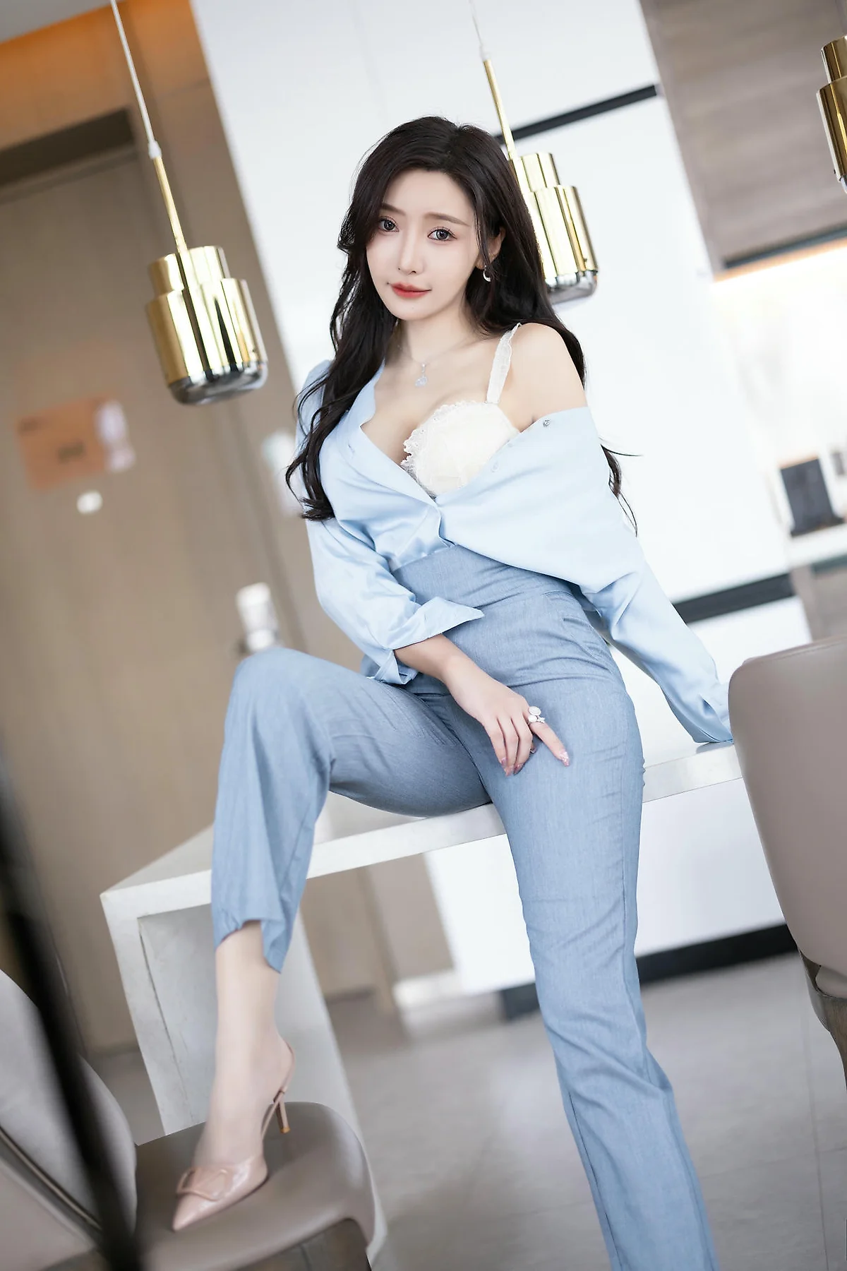 XiuRen 秀人 No.N382 王馨瑶丝绸性感气质美女 - 4