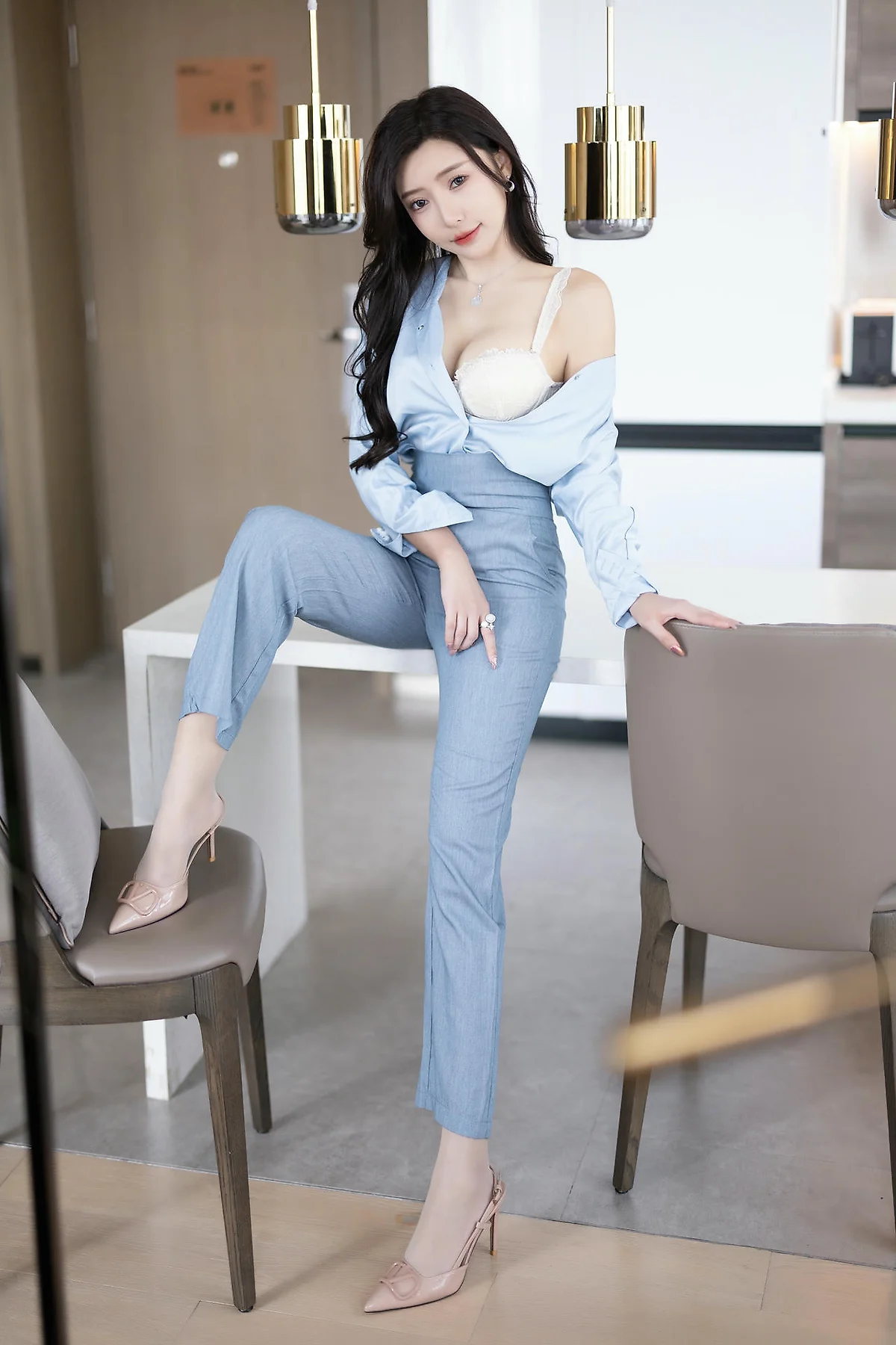 XiuRen 秀人 No.N382 王馨瑶丝绸性感气质美女 - 5