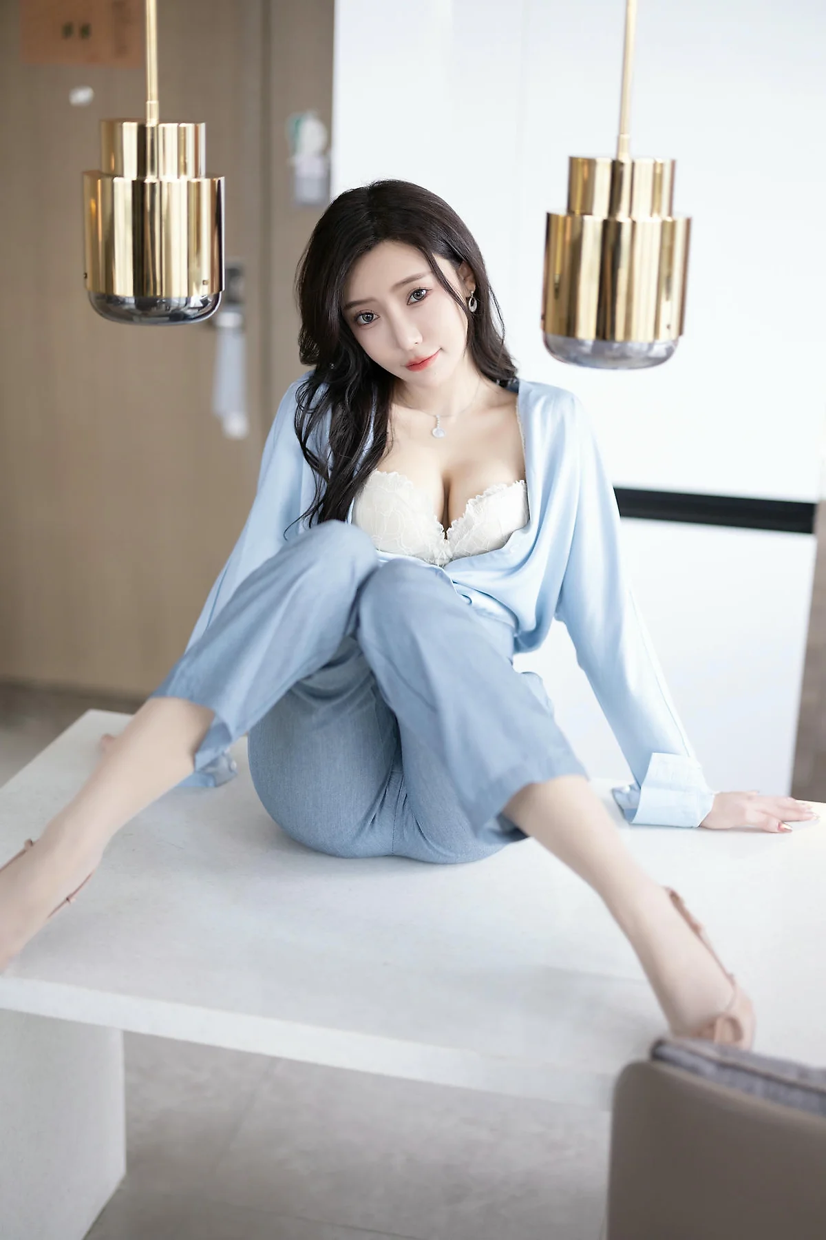 XiuRen 秀人 No.N382 王馨瑶丝绸性感气质美女 - 9
