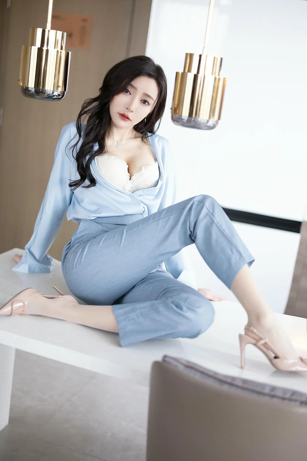 XiuRen 秀人 No.N382 王馨瑶丝绸性感气质美女 - 10